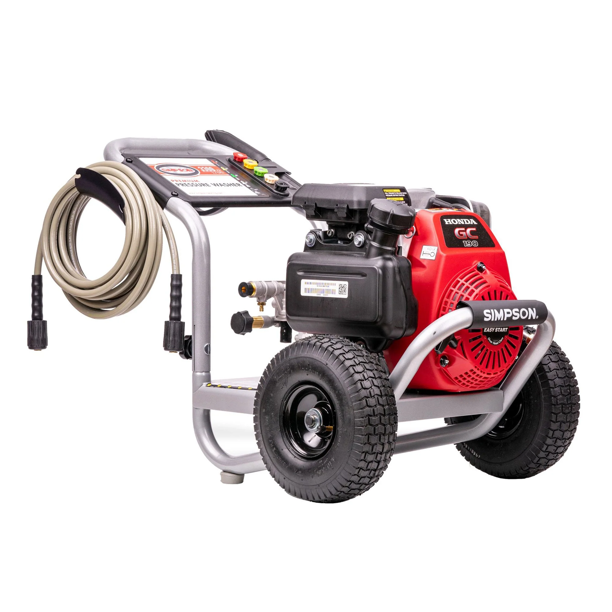 Simpson Cleaning MegaShot 3300 PSI 2.4 GPM Portable Pressure Washer with Nozzles - Image 9