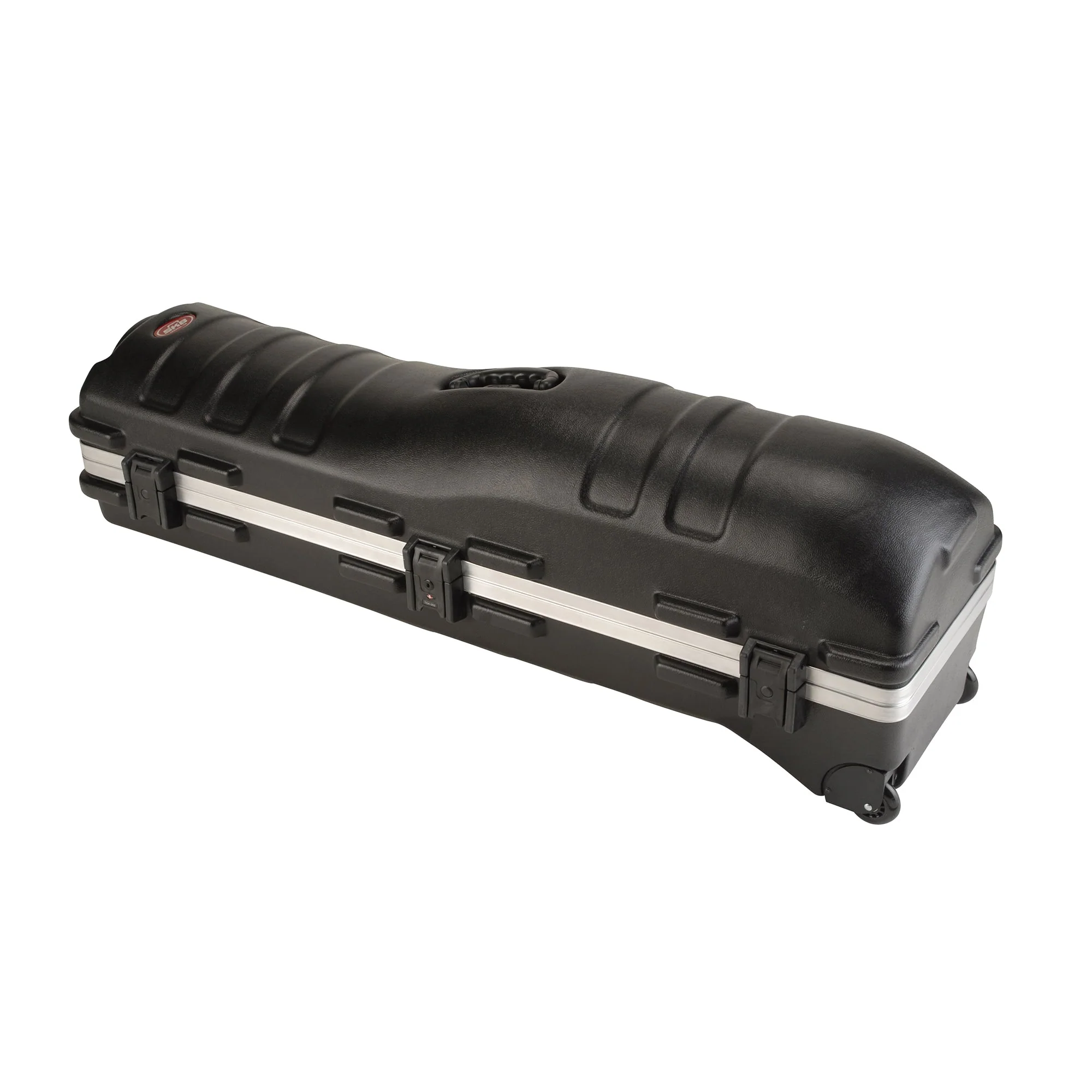 SKB Cases Deluxe ATA Hard Plastic Storage 2 Wheeled Cart Golf Bag Travel Case - Image 10