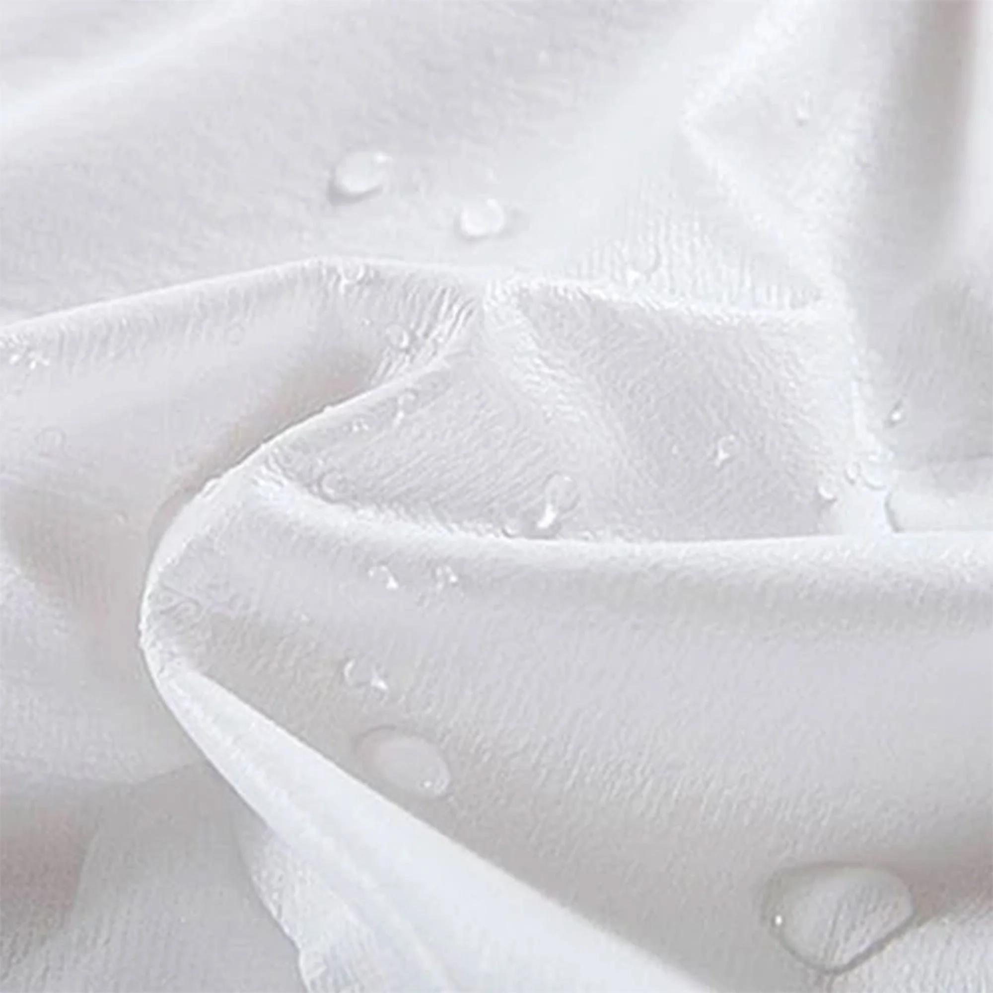 Sleepgram Breathable Sweat Proof Cotton Cover Mattress Protector, Full, White - Image 6