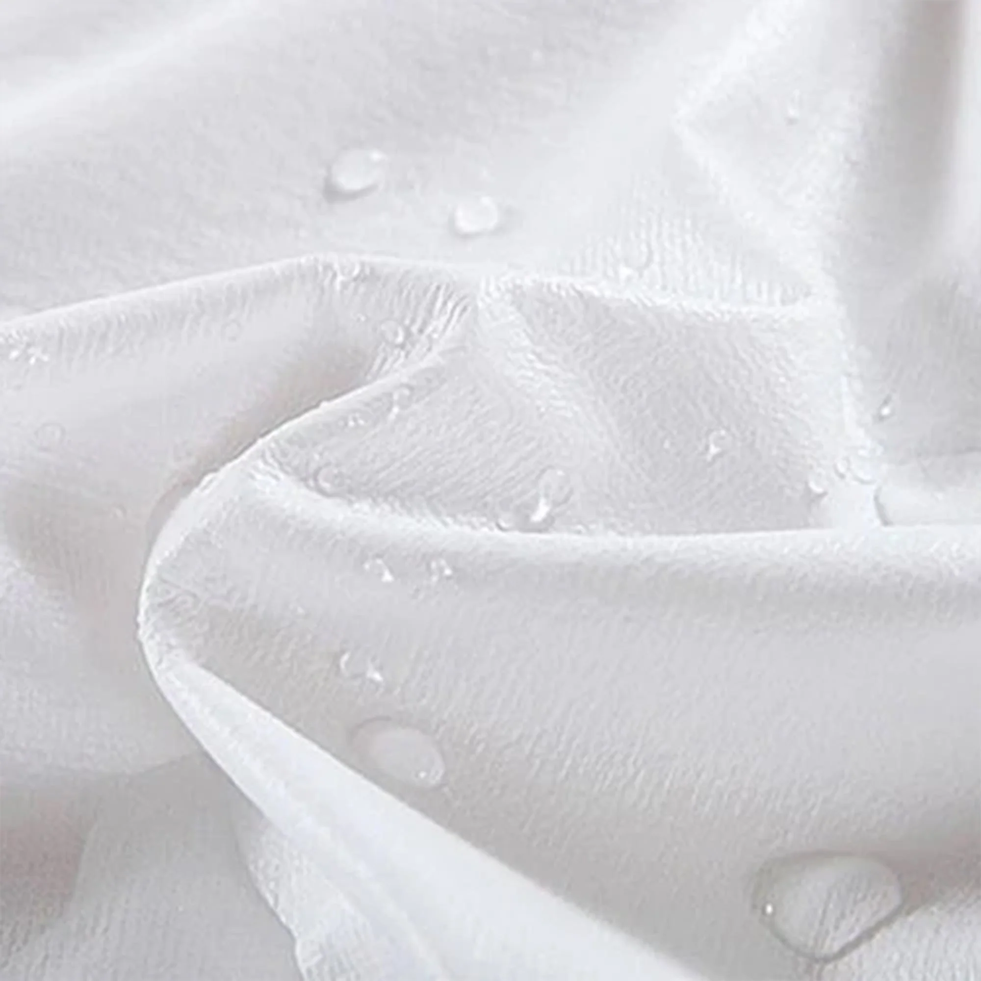 Sleepgram Breathable Sweat Proof Cotton Cover Mattress Protector, Twin, White - Image 9