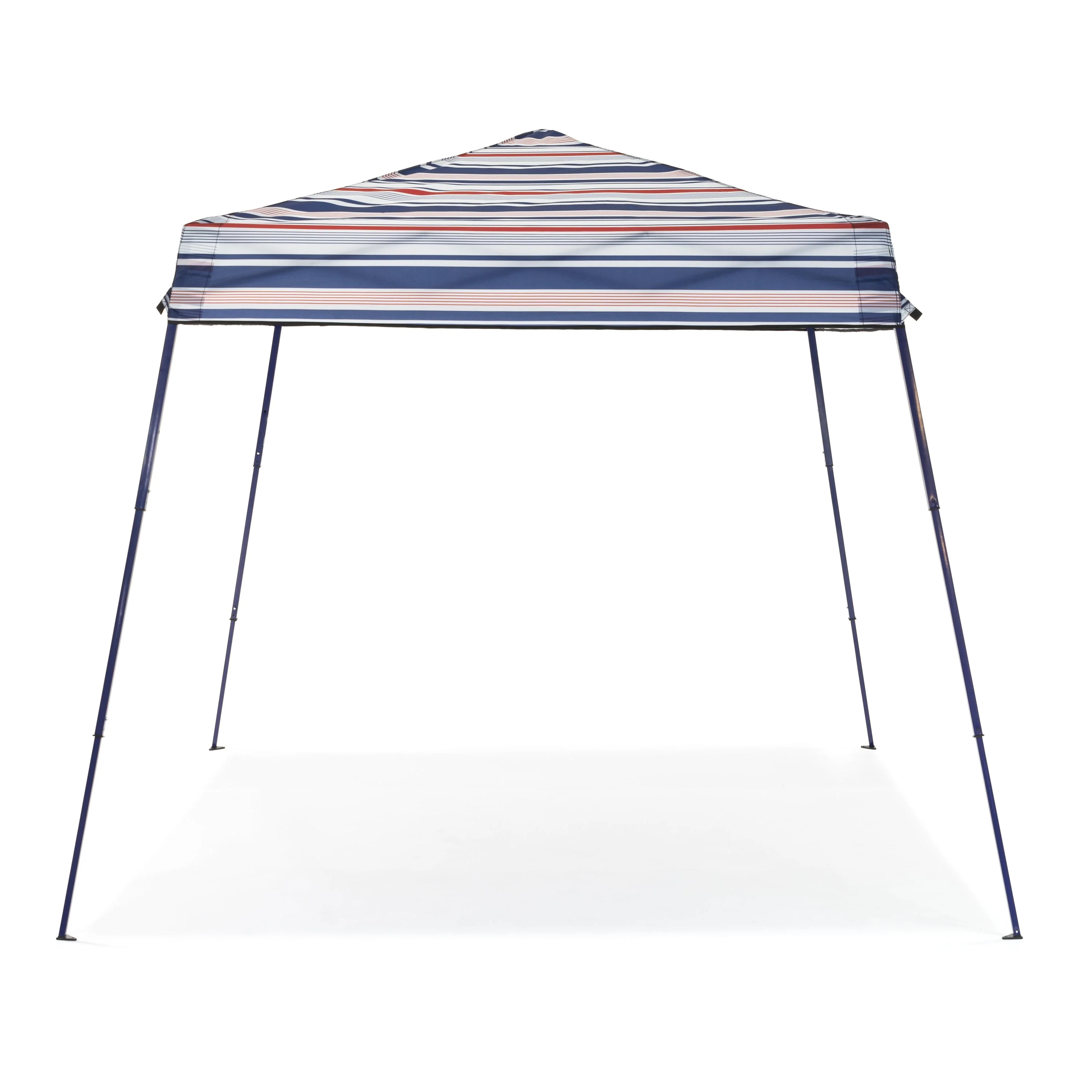 SlumberTrek 3049370VMI Tropez Outdoor Beach Gazebo Shelter, Red, White, and Blue - Image 2
