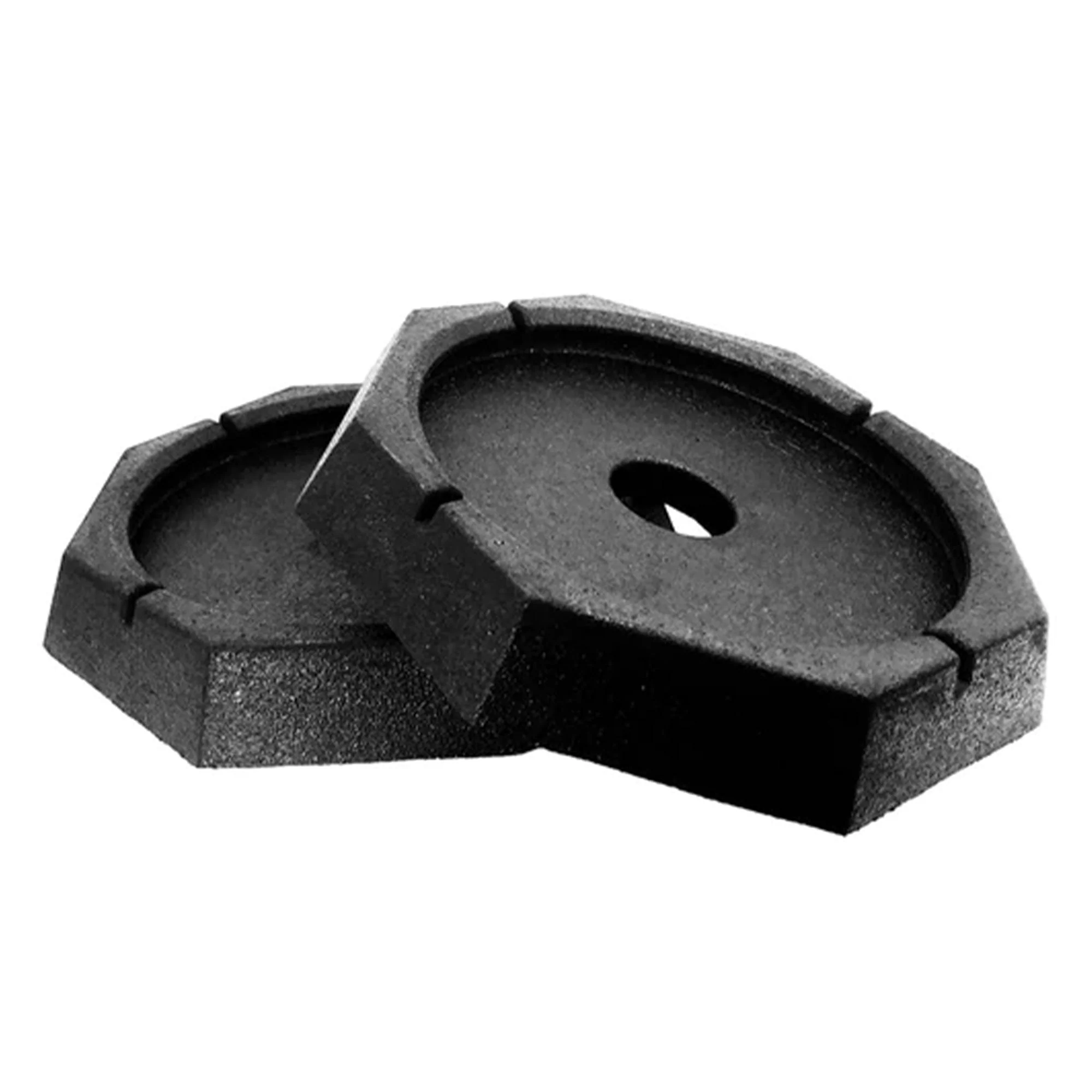 SnapPad XTRA XL Lux 9 Inch and 12 Inch Rubber Round Leveling Jack Pads (6 Pack) - Image 2