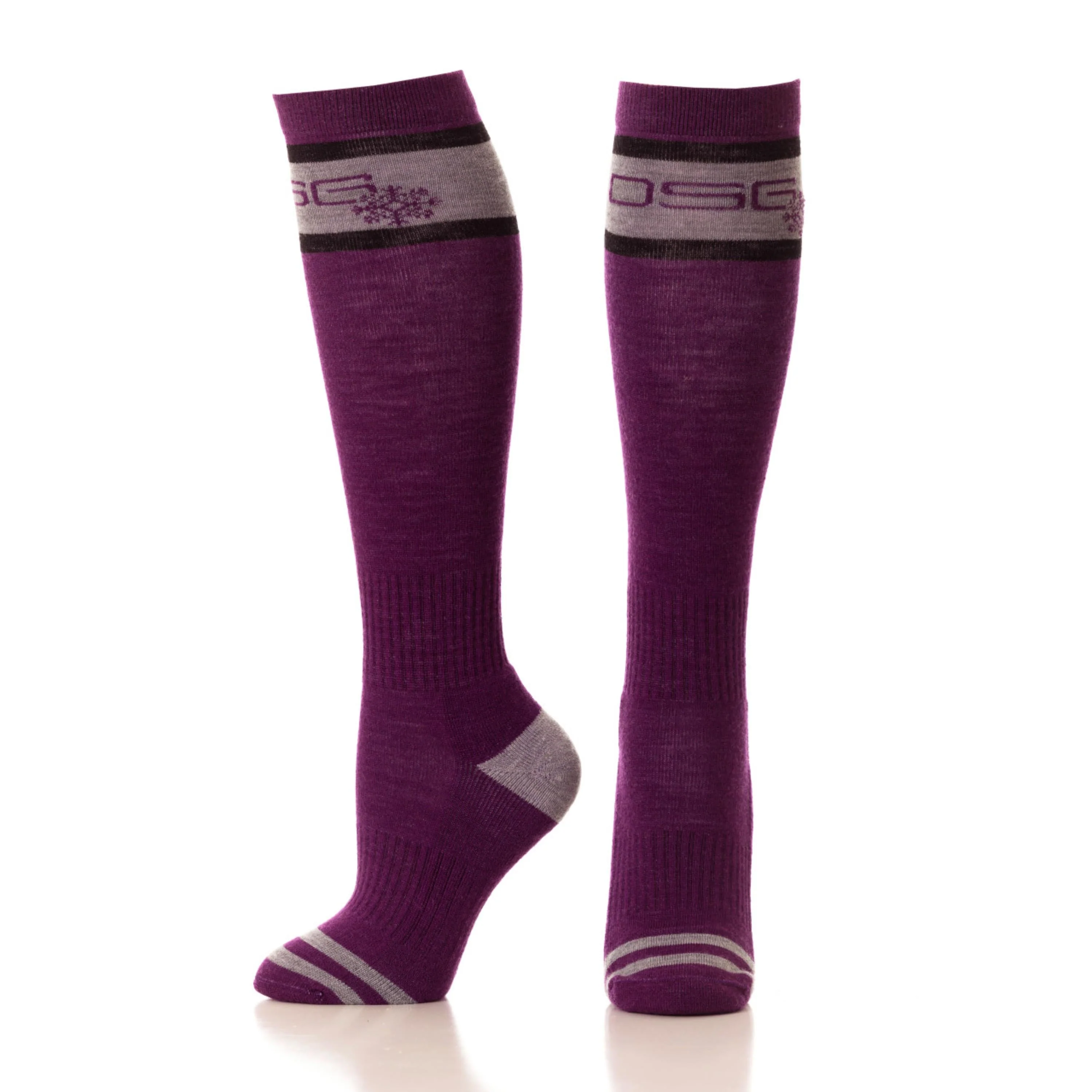 Snow Mid Weight Merino Wool Sock - Image 2