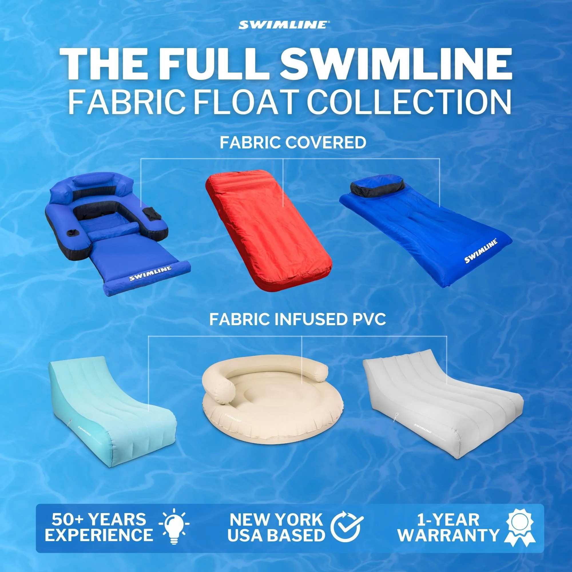 Solstice Sunsoft Fabric Covered Oversized Inflatable Water Mattress Island, Red - Image 7