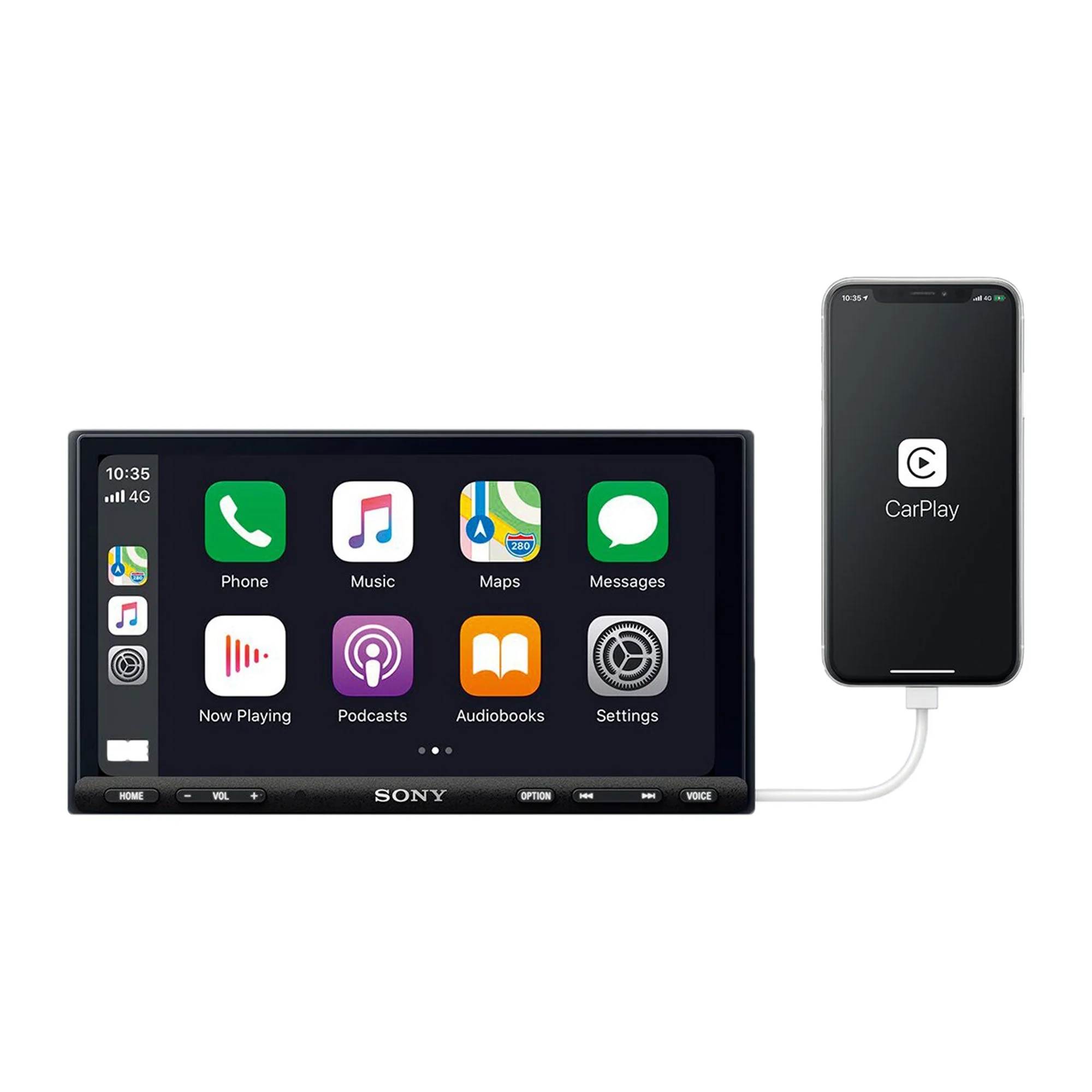 Sony 6.95 Inch Double DIN Touch Screen LCD Media Bluetooth Stereo Radio Receiver - Image 6
