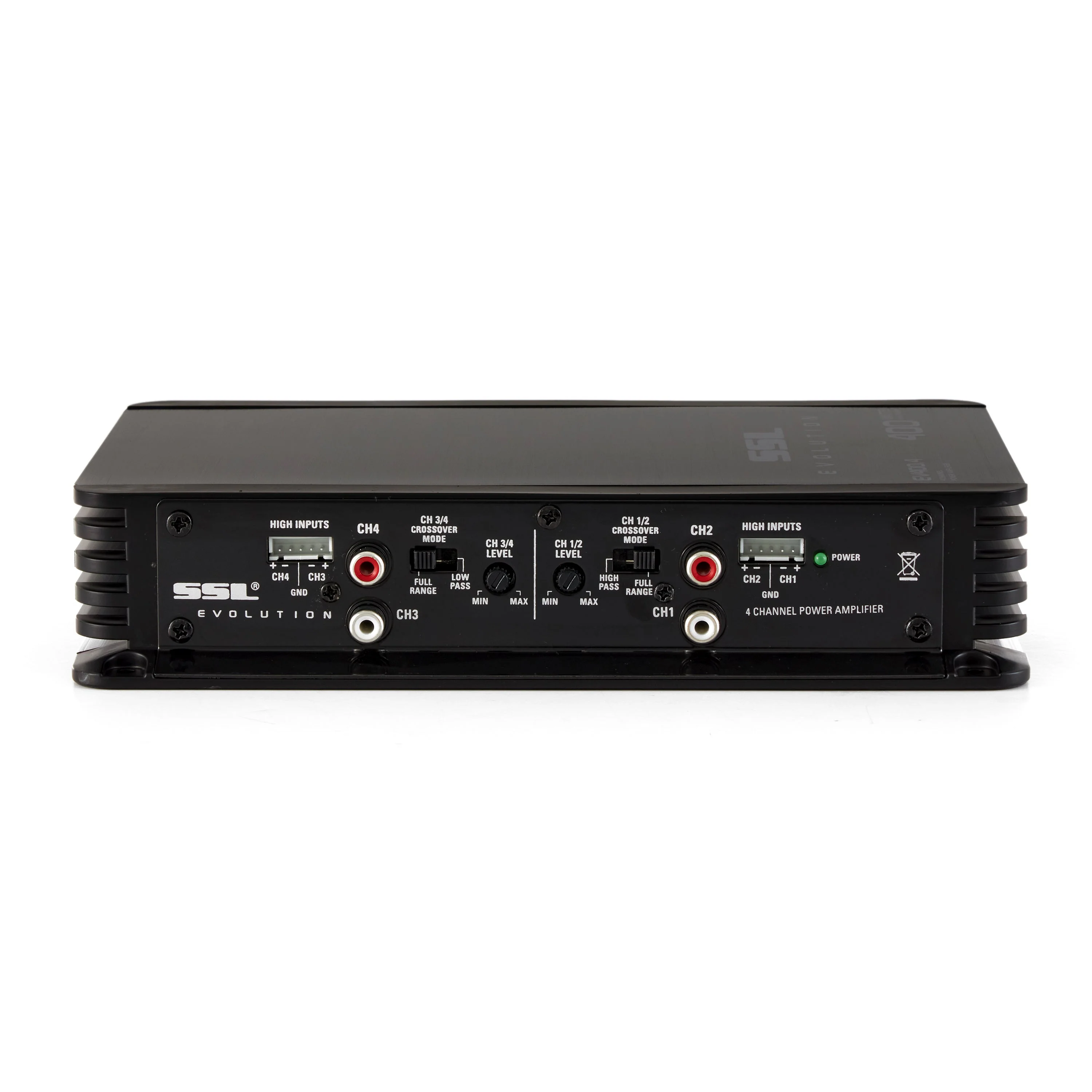 SOUNDSTORM EV400.4 400W 4 Channel Car Power Amplifier Amp Mosfet SSL with RCA - Image 2