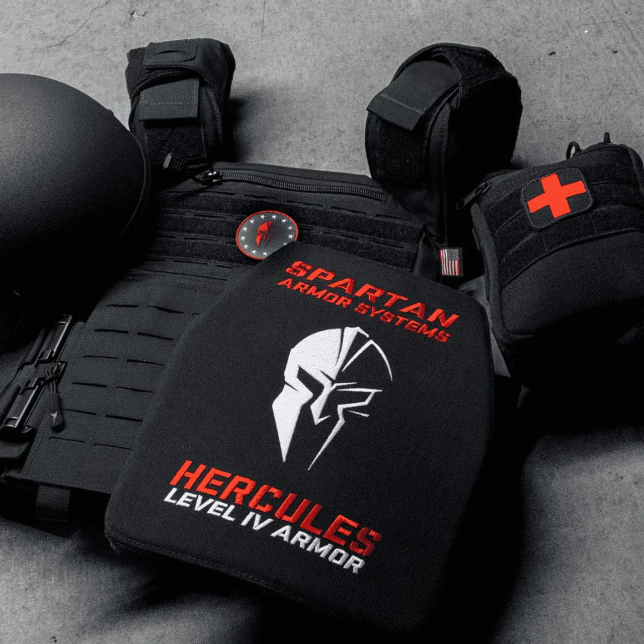 Spartan Level IV Ceramic Body Armor (Set of 2)
