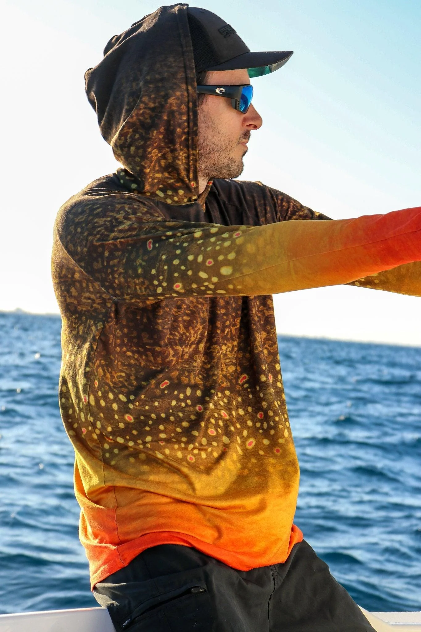 MEN'S SPORT TEC | BROOK TROUT | HOODED - Image 3