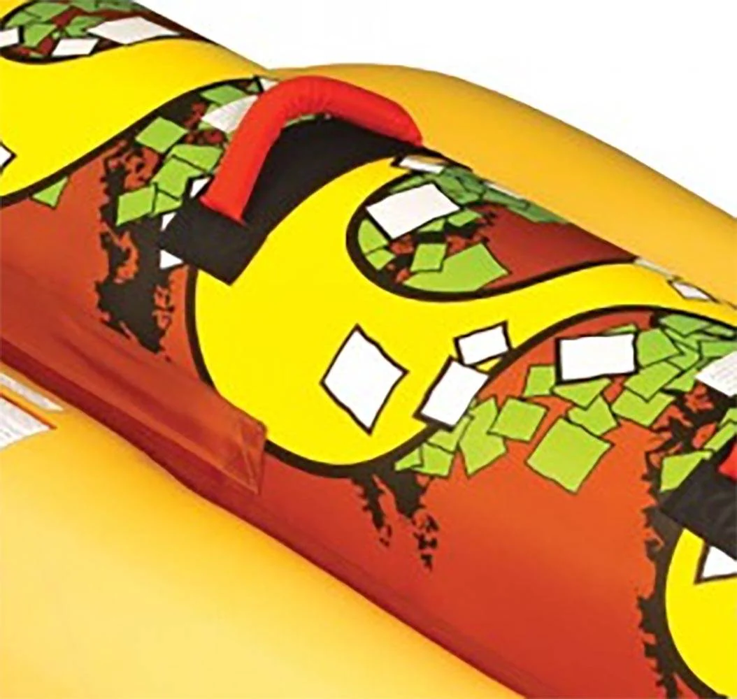 Sportsstuff Hot Dog 3 Person Inflatable Boat Lake Water Towable Tube | 53-3060 - Image 4