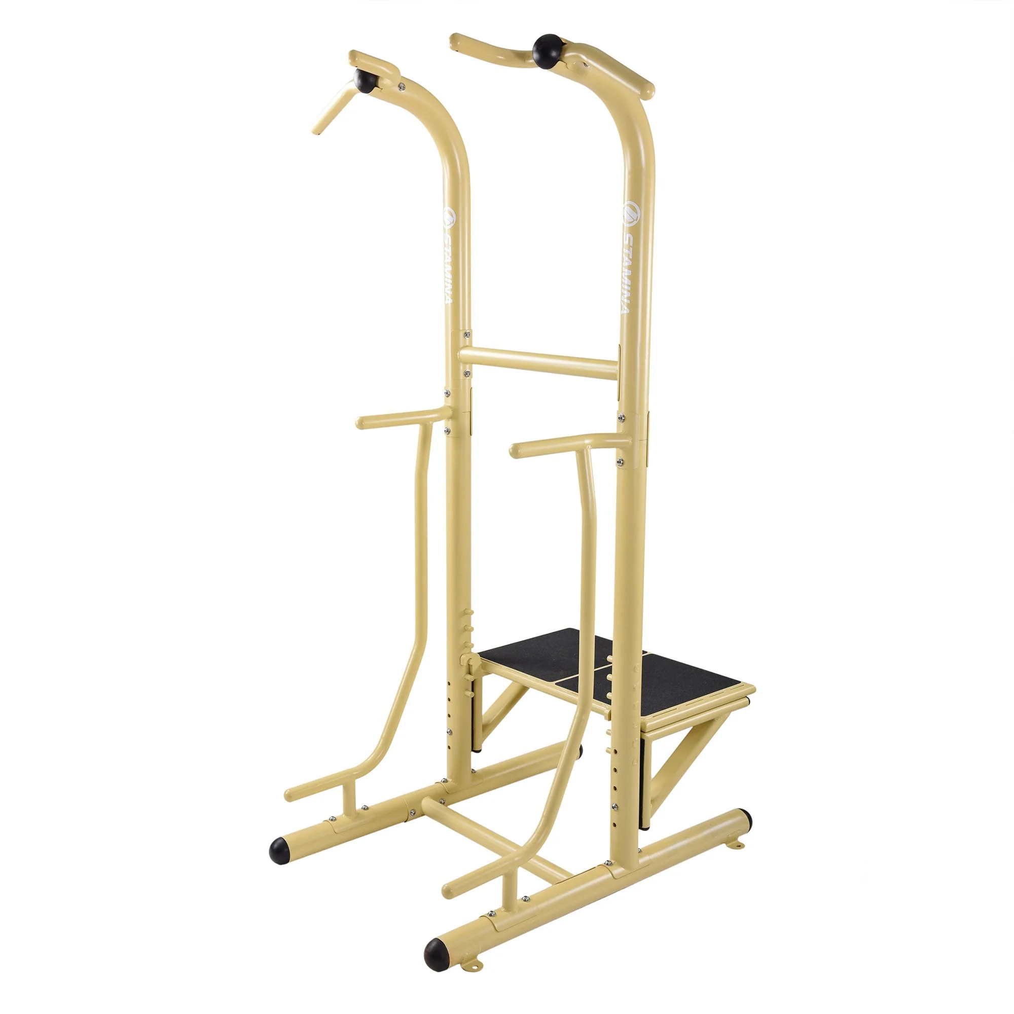 Stamina 65-1485 Weatherproof Steel Outdoor Fitness Power Tower Pro Station, Gold - Image 12