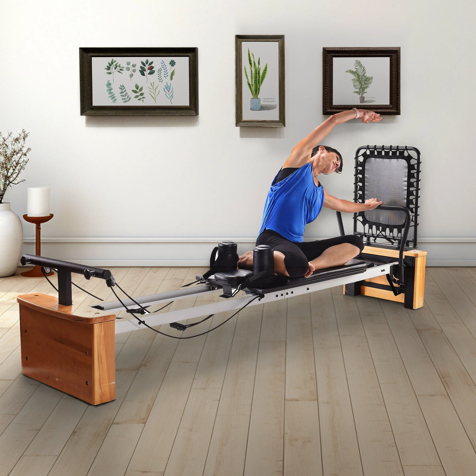 Stamina Products AeroPilates Board Pro Reformer Body Resistance Workout System - Image 5