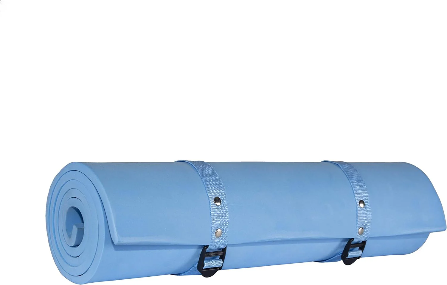 Stansport Packlite Sleeping Pad - Blue - Deluxe - 72 x 19 x 5/8 - Image 2