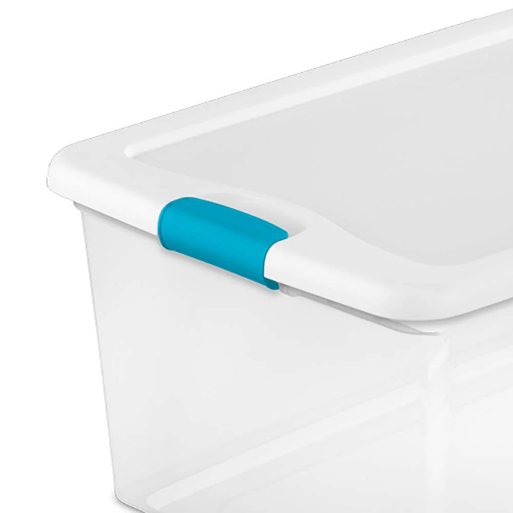 Sterilite 106 Quart Latch Lid Tote, 4 Pack, and 66 Quart Latch Lid Tote, 6 Pack - Image 5