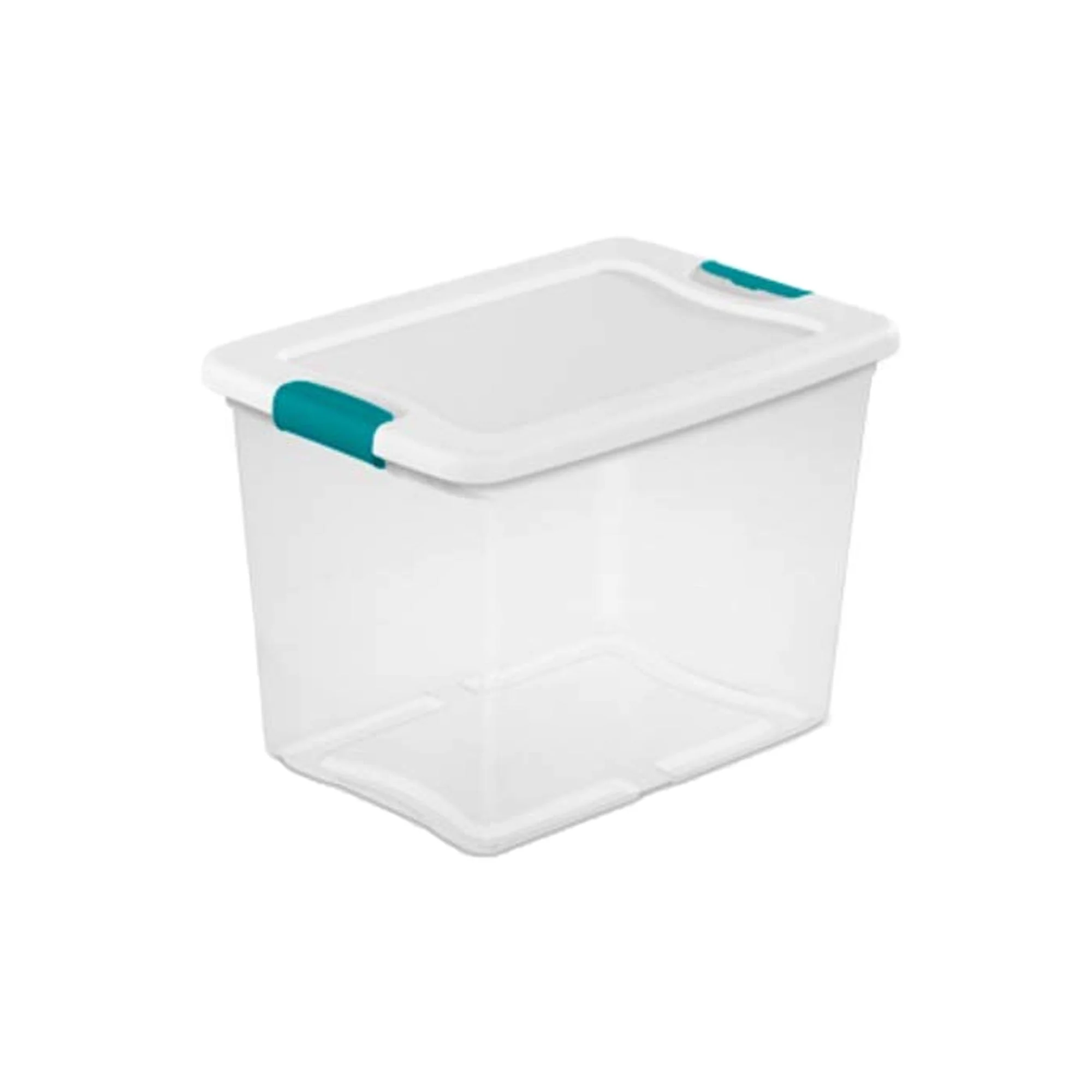 Sterilite 12 Pack 15-Qt & 6 Pack 25-Qt Stackable Clear Plastic Storage Bin w/Lid - Image 11