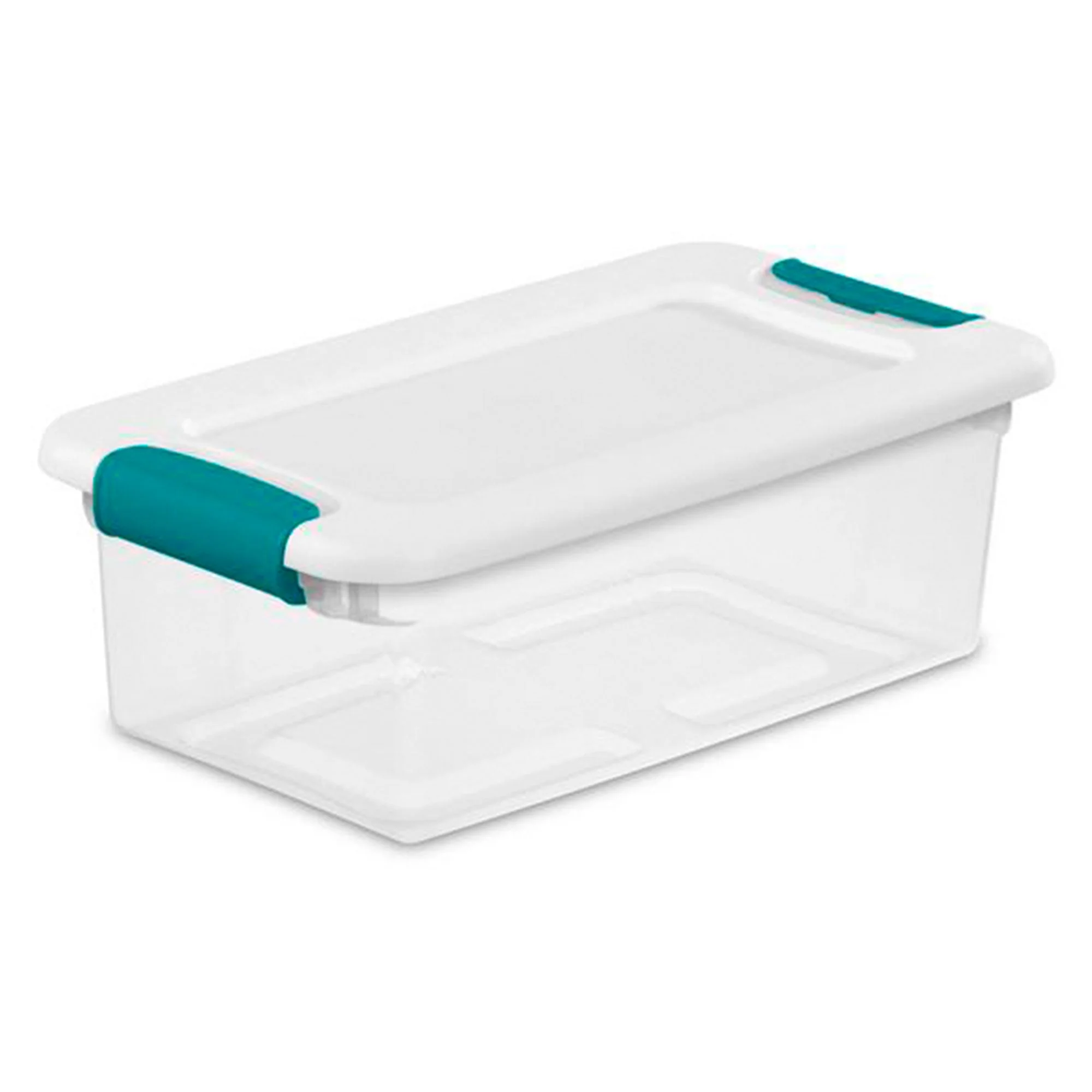 Sterilite 15 Qt Stackable Storage Boxes & 6 Qt Organizing Bins, 12 Pack Each - Image 2