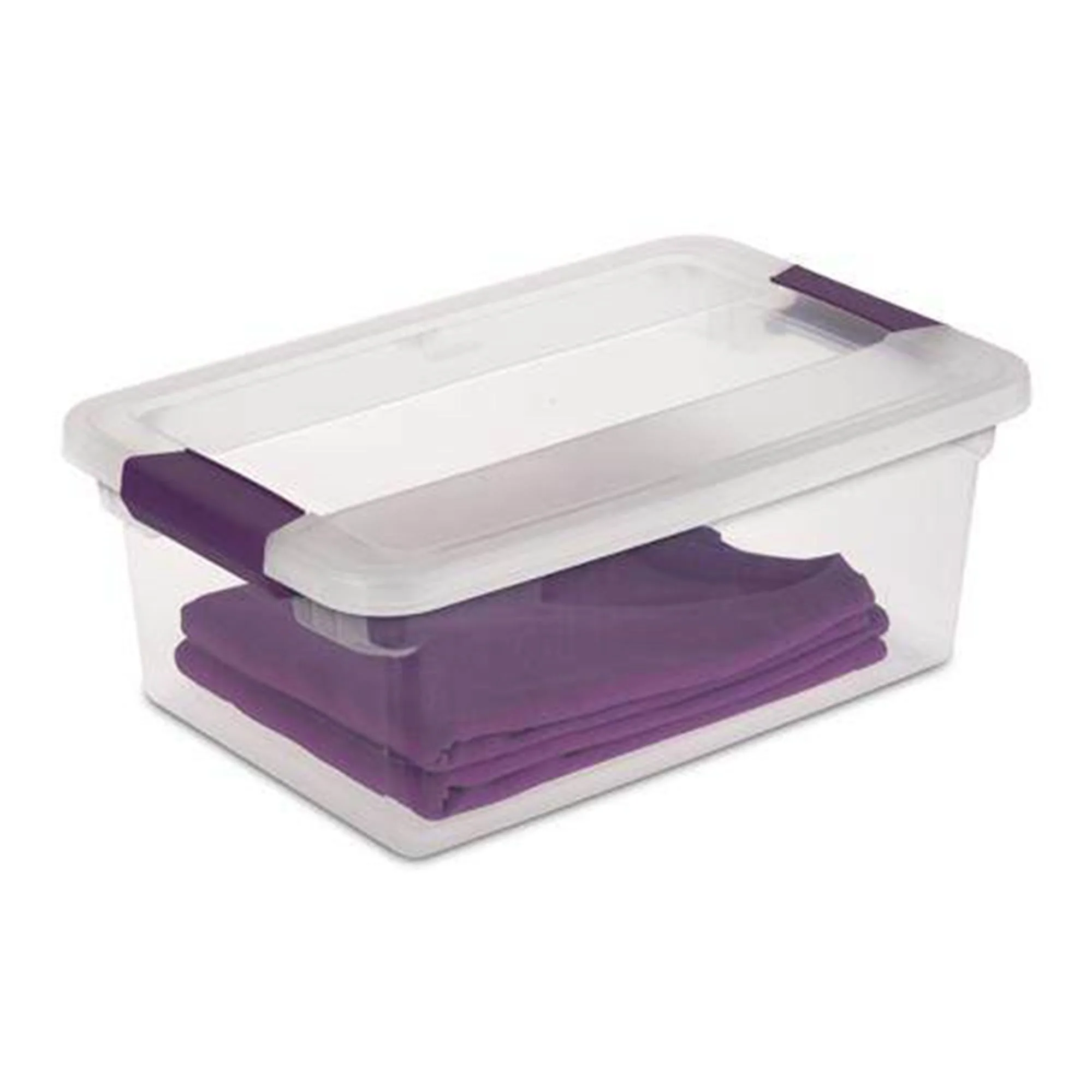 Sterilite 15 Quart Storage Tote, 12 Pack, and 6 Quart Storage Tote, 12 Pack - Image 3