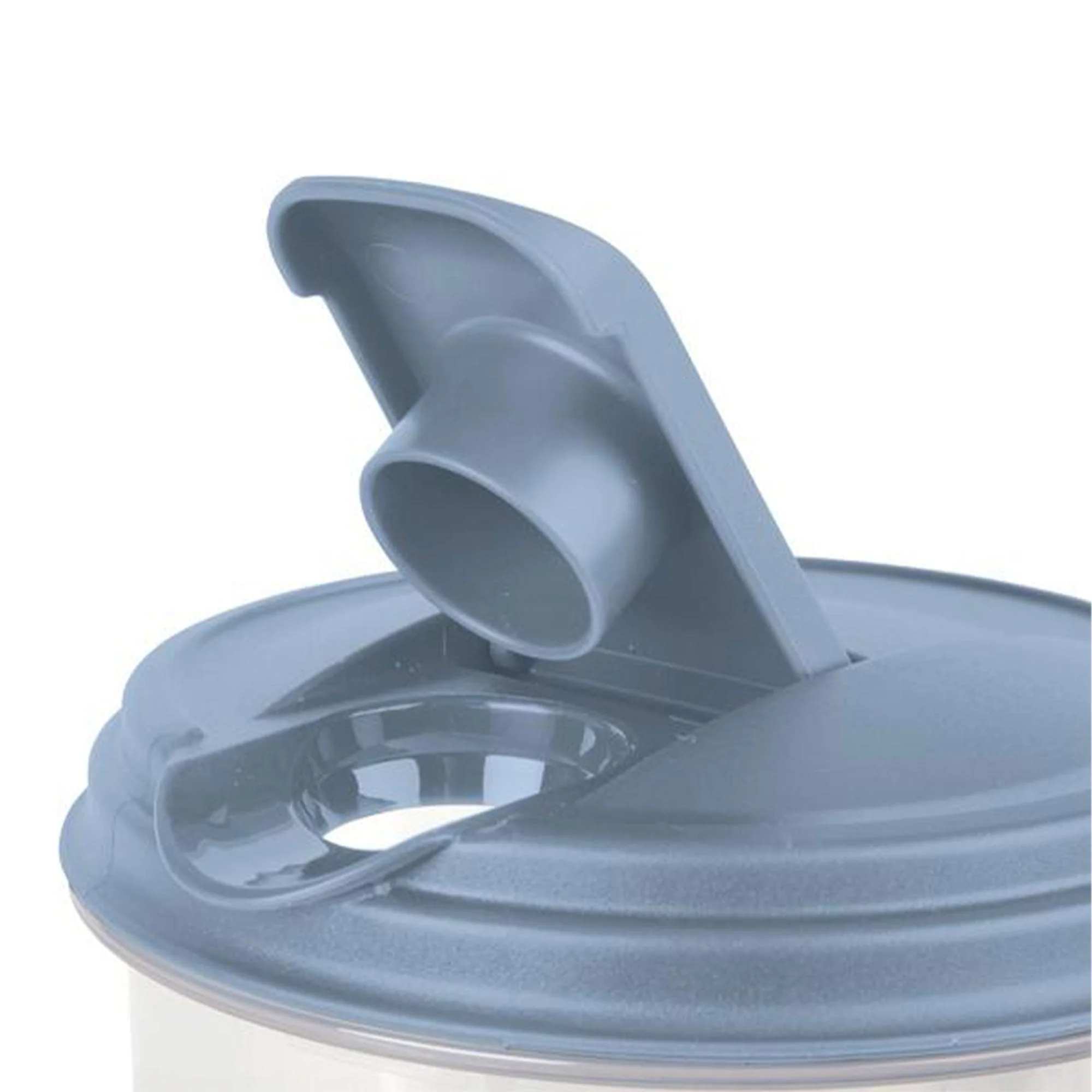 Sterilite 2 Quart Plastic Hinged Pitcher with Comfort Grip Handle, Blue, 12-Pack - Image 9