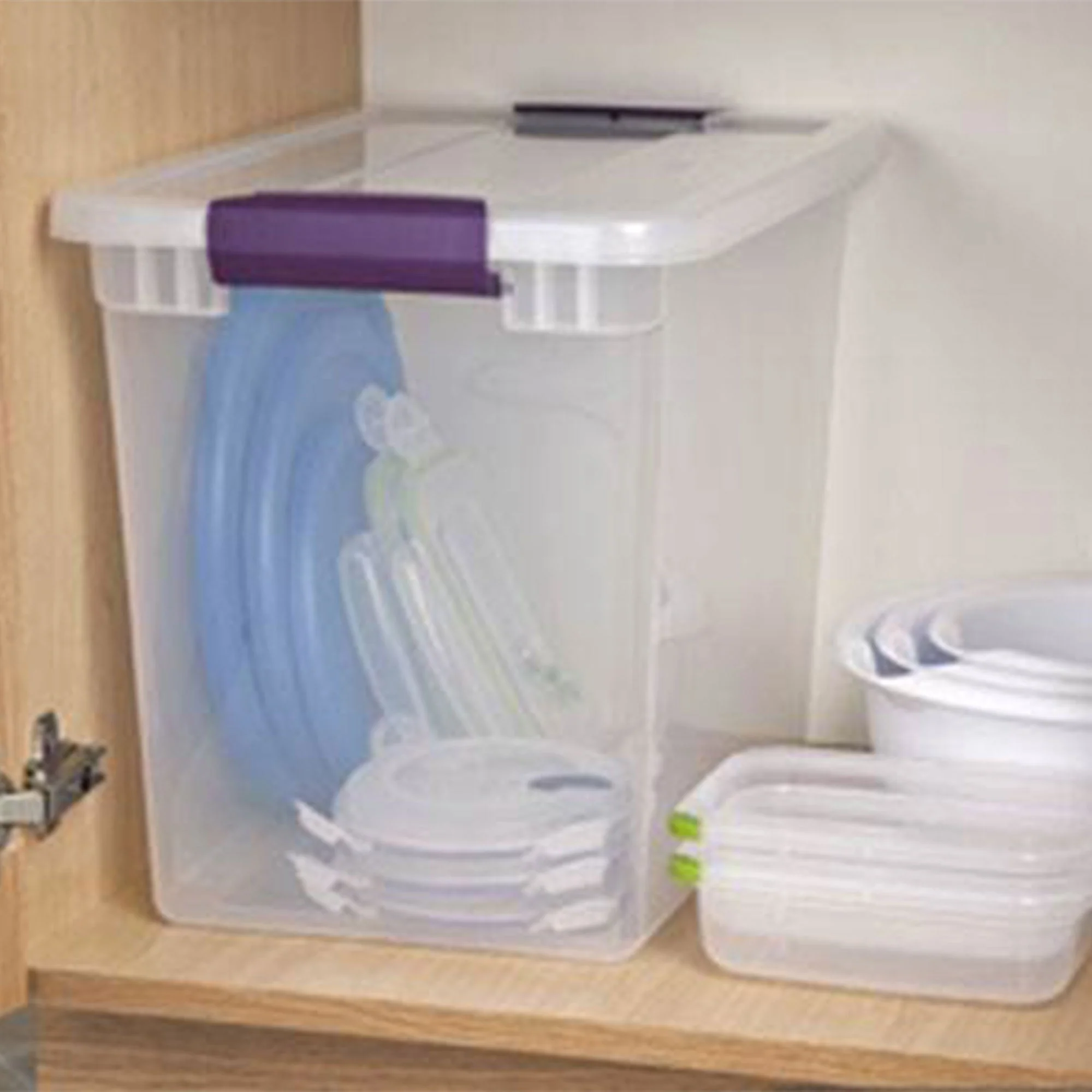 Sterilite 27 Qt Storage Container, 6 Pack, and 6 Qt Storage Container, 12 Pack - Image 8