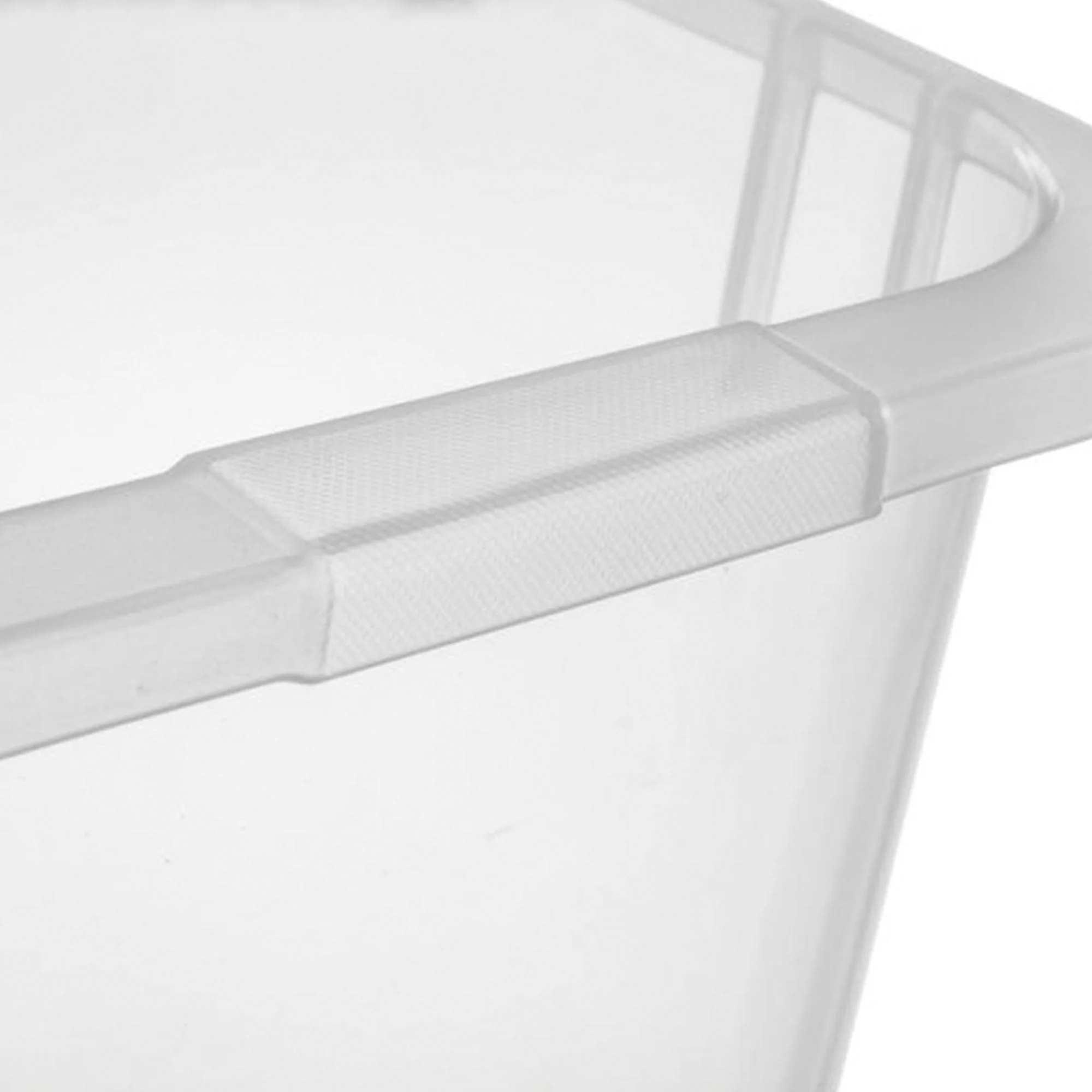 Sterilite 4 Pack Vertical Wrap Storage Box, Holds 25 Rolls, 40" Tall, Clear - Image 7