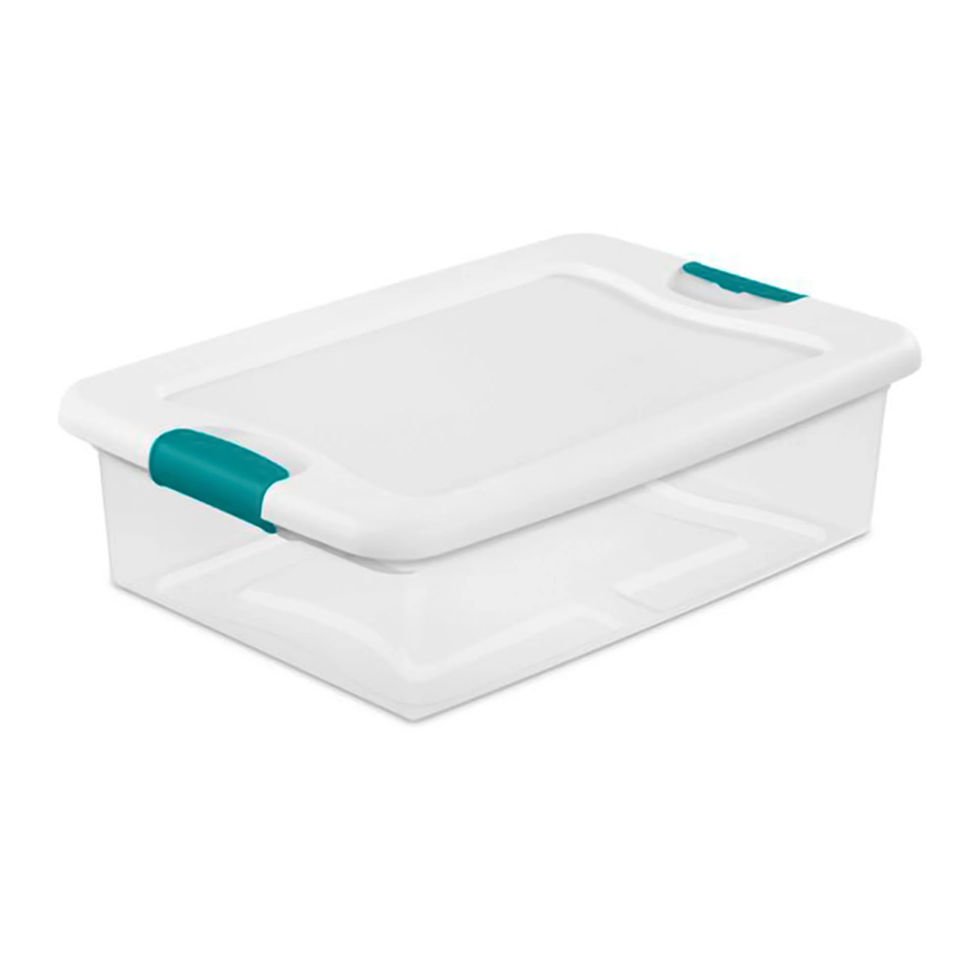 Sterilite 64 Qt Plastic Stacking Container, 6 Pack & 32 Qt Storage Boxes, 6 Pack - Image 2