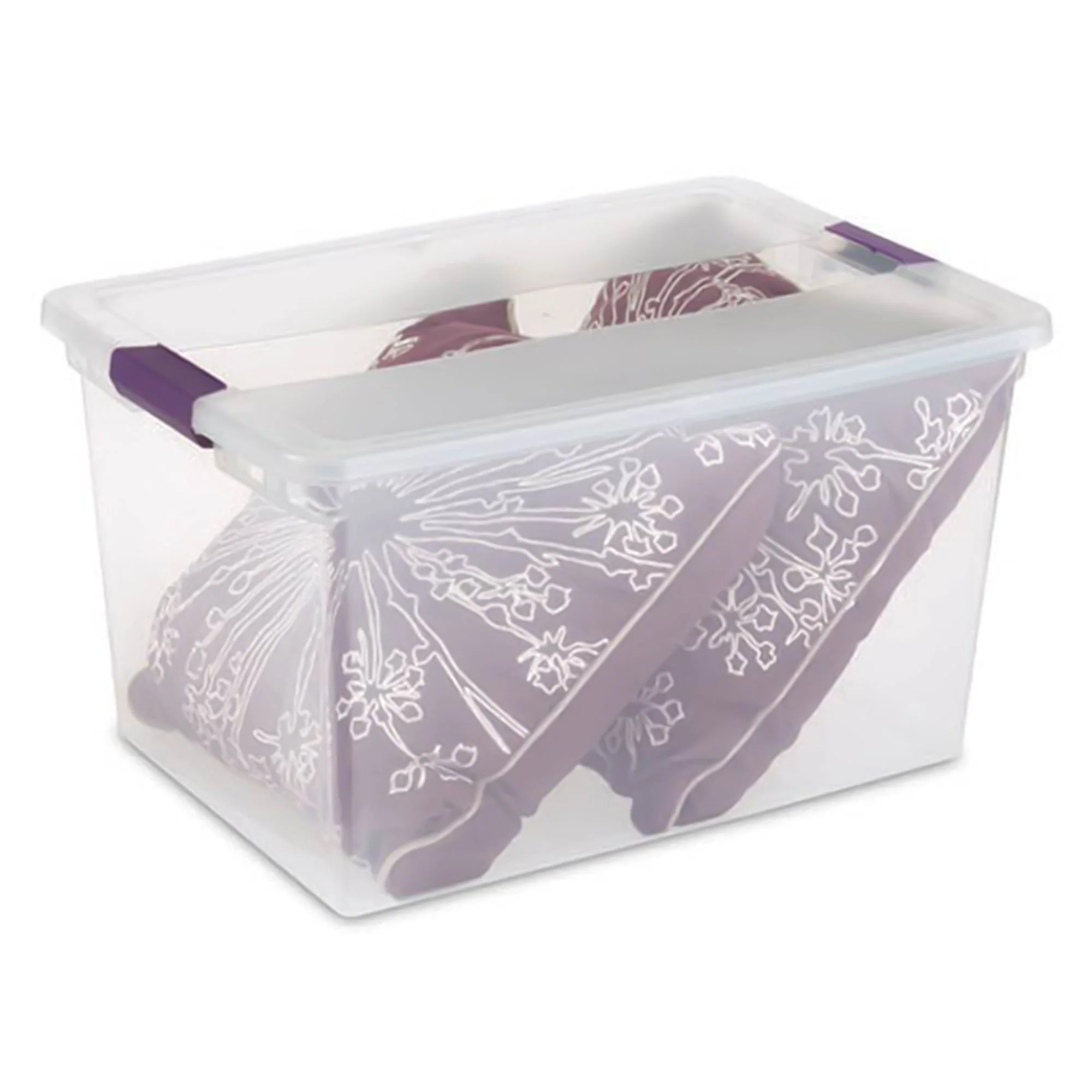 Sterilite 66 Quart Storage Totes, 6 Pack, and 6 Quart Storage Totes, 12 Pack - Image 8