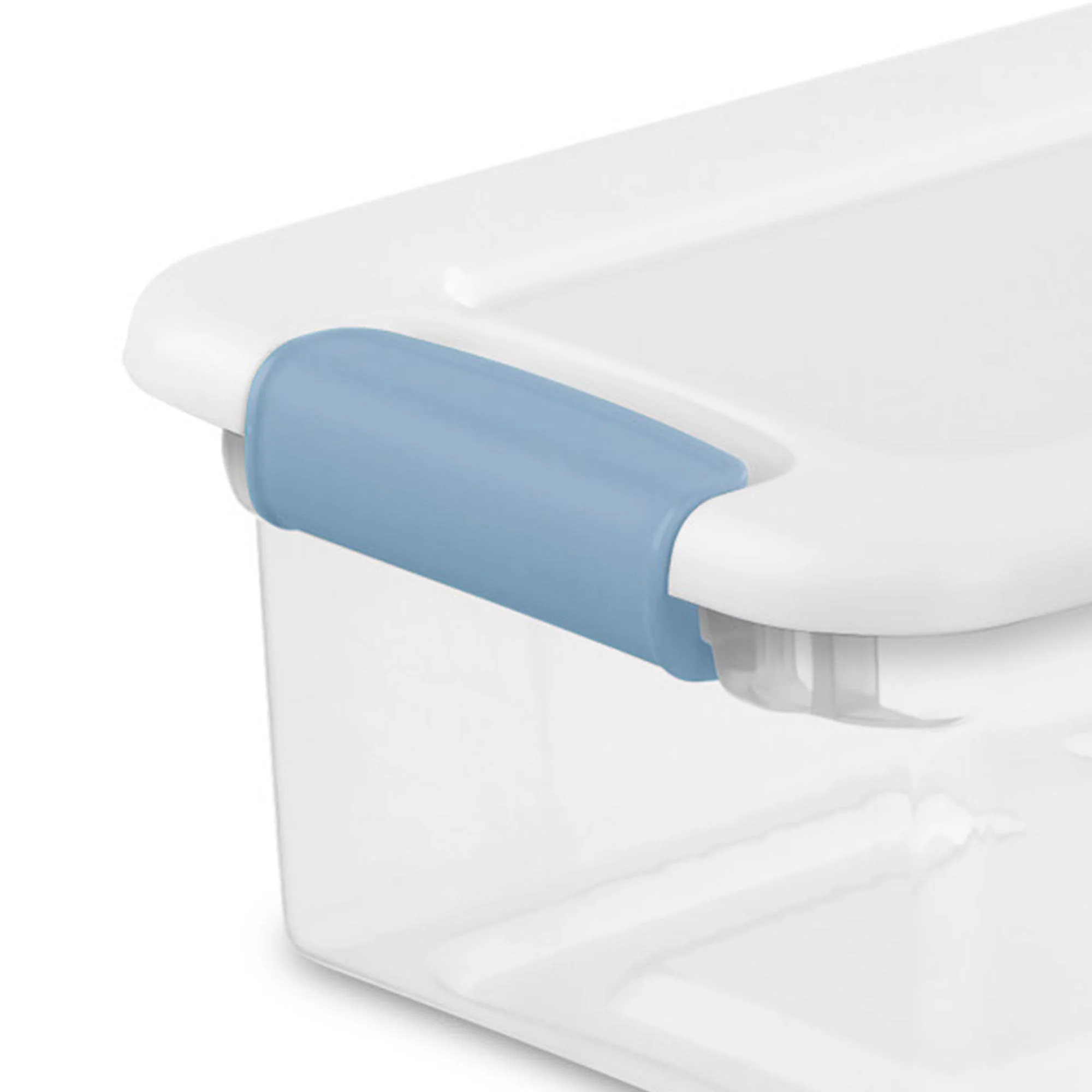 Sterilite Clear Plastic 6 Quart Storage Box Container with Latching Lid, 24 Pack - Image 11