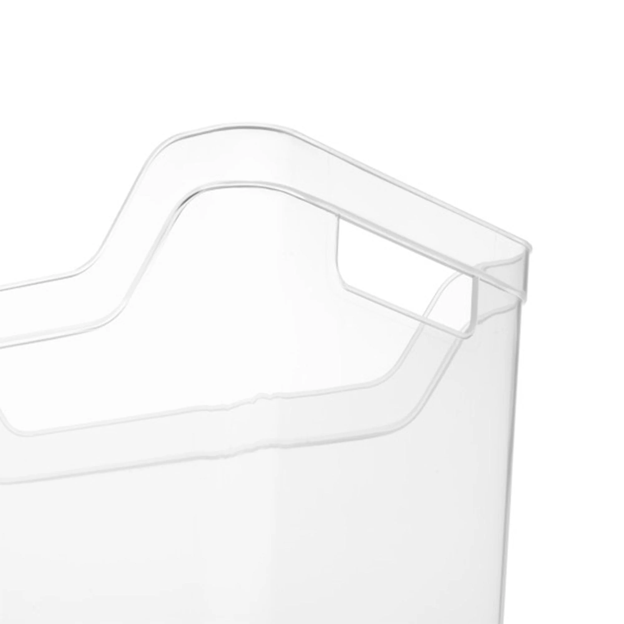 Sterilite Medium Shelf Home Storage Organizing Plastic Container, 6 Pack, Clear - Image 6