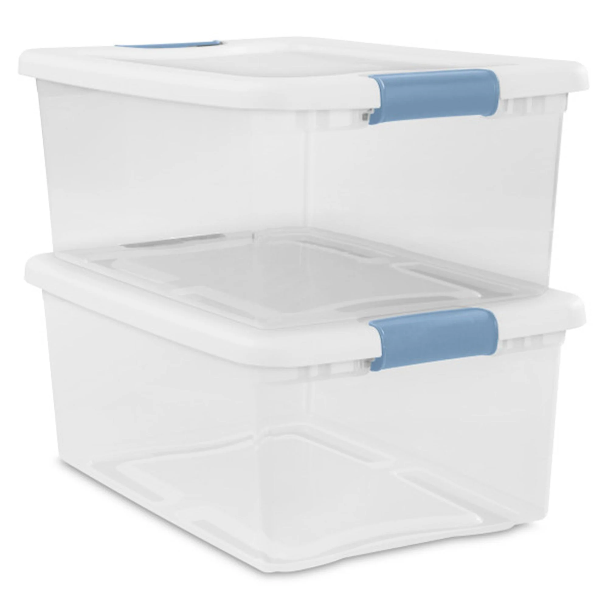 Sterilite Plastic 15 Quart Storage Box Container with Latching Lid, 48 Pack - Image 10
