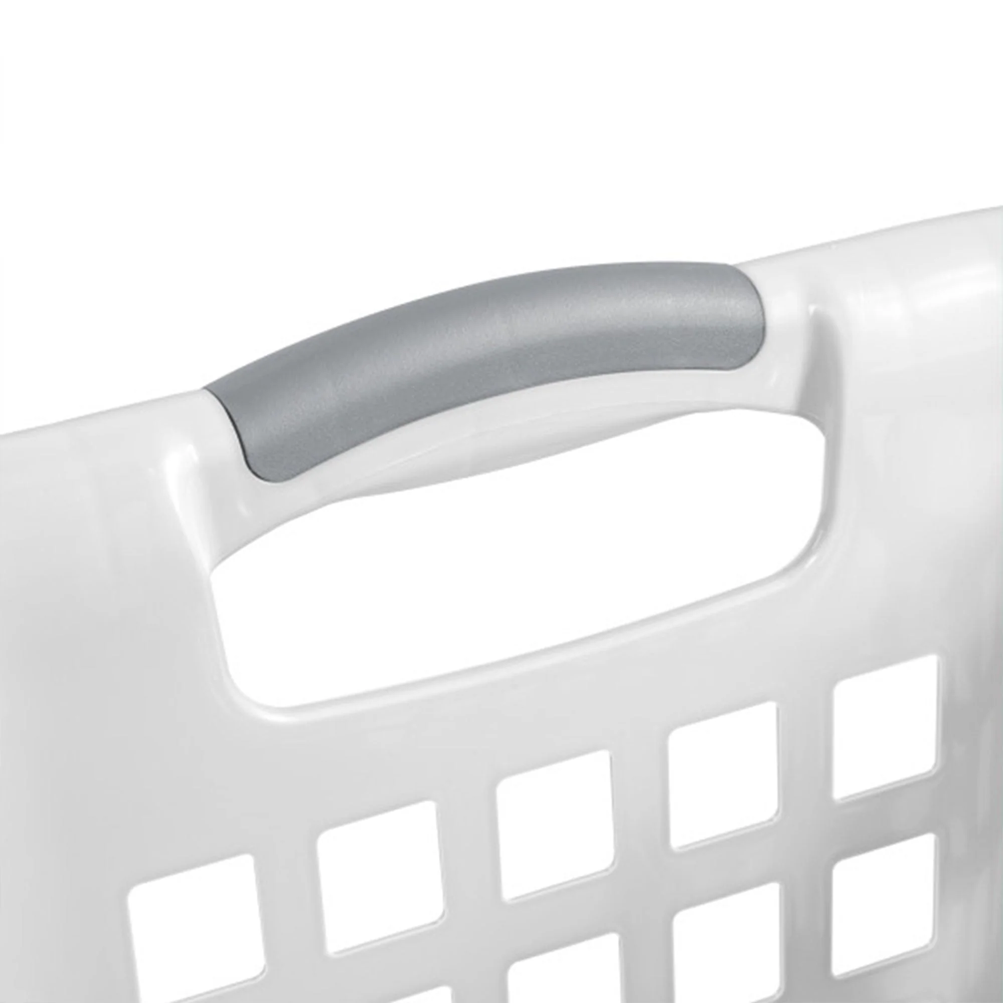 Sterilite Ultra 2 Bushel Plastic Clothes Hamper Laundry Basket, 6 Pack, White - Image 9
