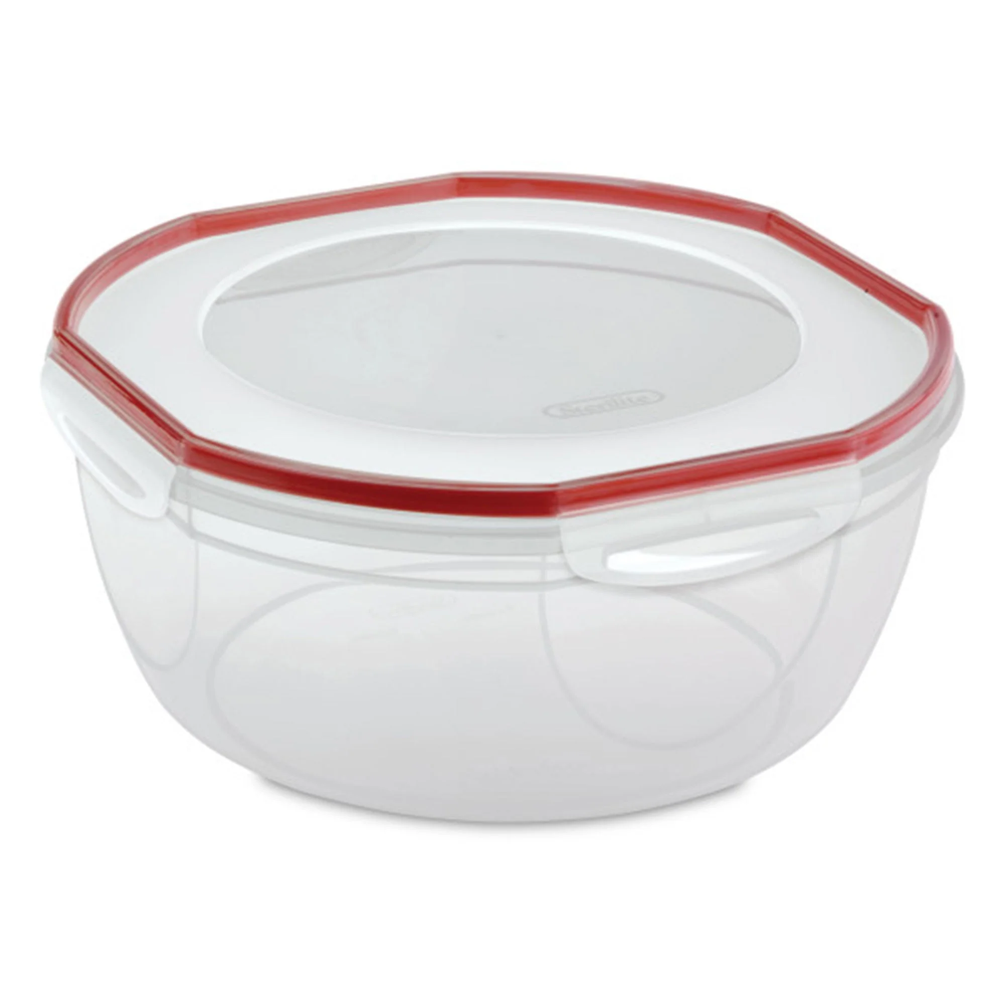 Sterilite Ultra Seal 8.10 Quart Plastic Food Storage Bowl Container, 4 Pack - Image 10