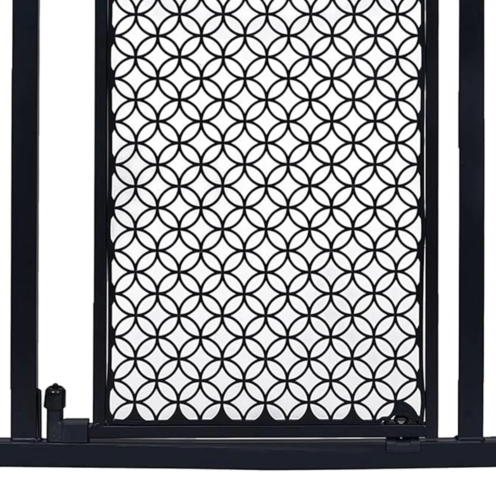 Summer Infant 30 Inch Modern Home Walk Thru Auto Close Pet and Baby Gate, Gray - Image 10