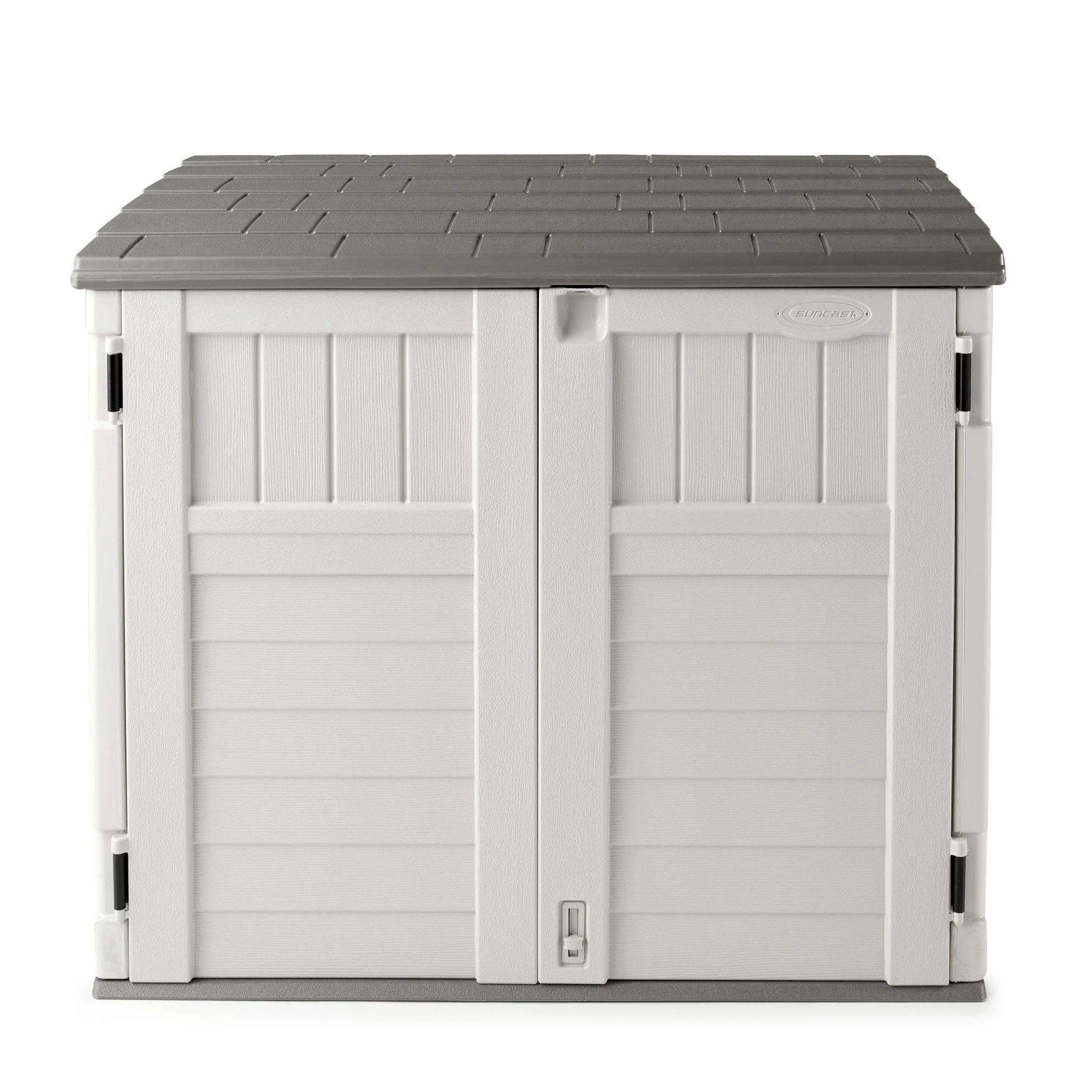 Suncast BMS2500 53 x 31.5 x 45.5" Horizontal Resin Outdoor Storage Shed w/ Floor - Image 7