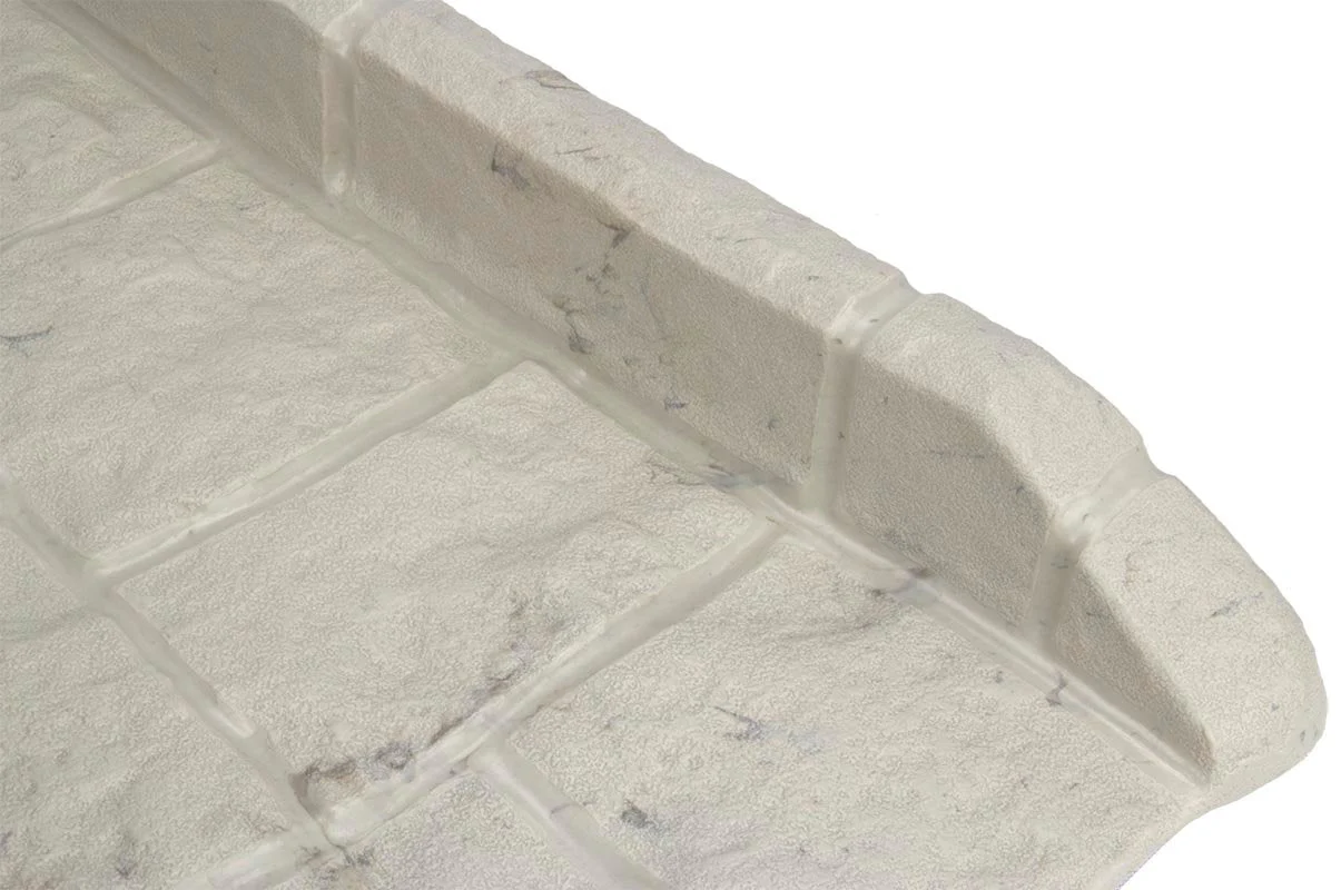 Suncast SB24 Decorative Rain Gutter Downspout Splash Block, Light Taupe(12 Pack) - Image 3