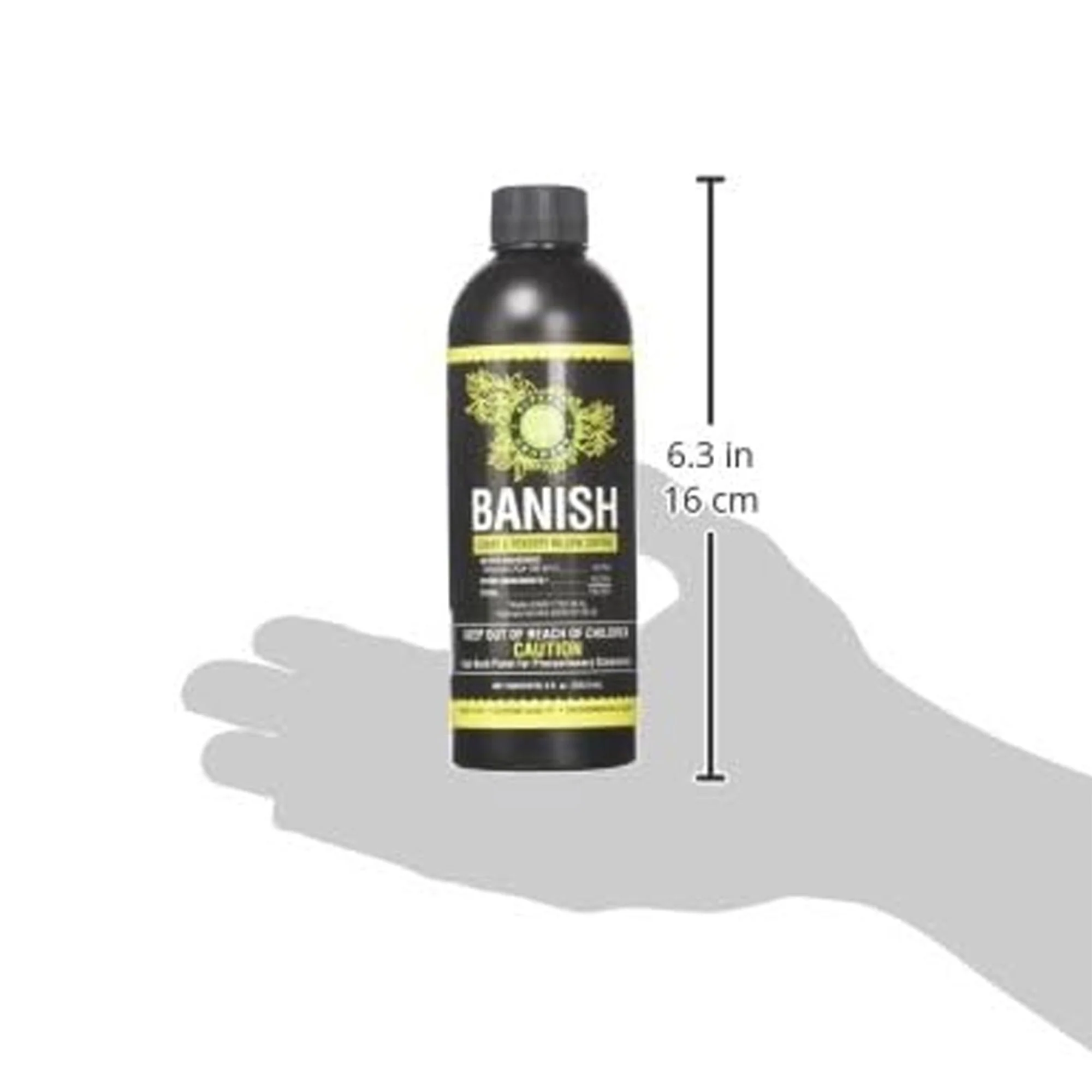 Supreme Growers BANISH Natural Mildew Pathogen Fungicide Concentrate, 2 Ounce - Image 3