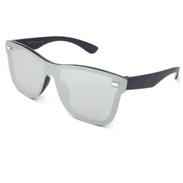 Sustainable Future Wife - Silver Square Wayfarer Sunglasses - Image 3