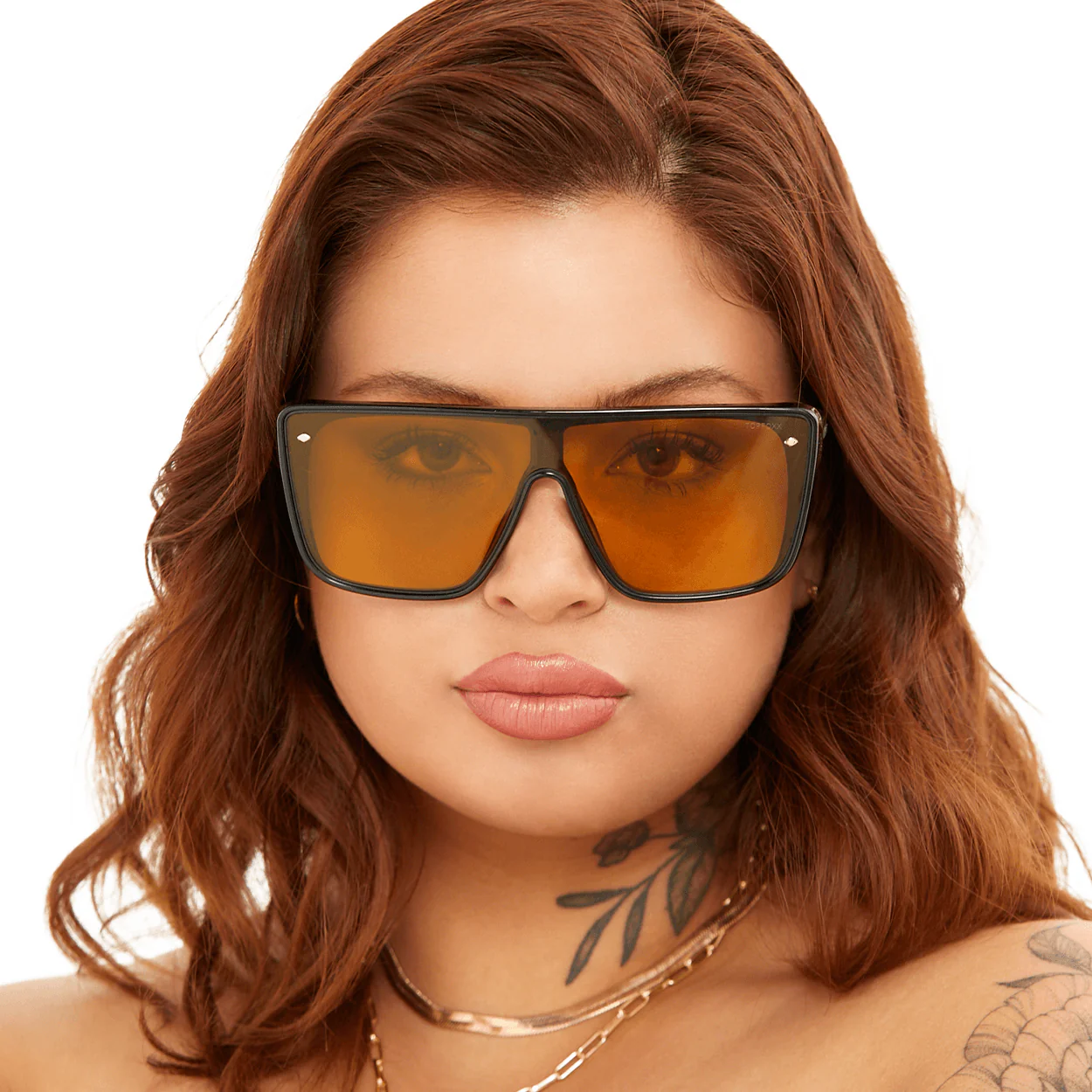 Sustainable Rayz - Limited Edition Yellow Squared Sunglasses - Image 2
