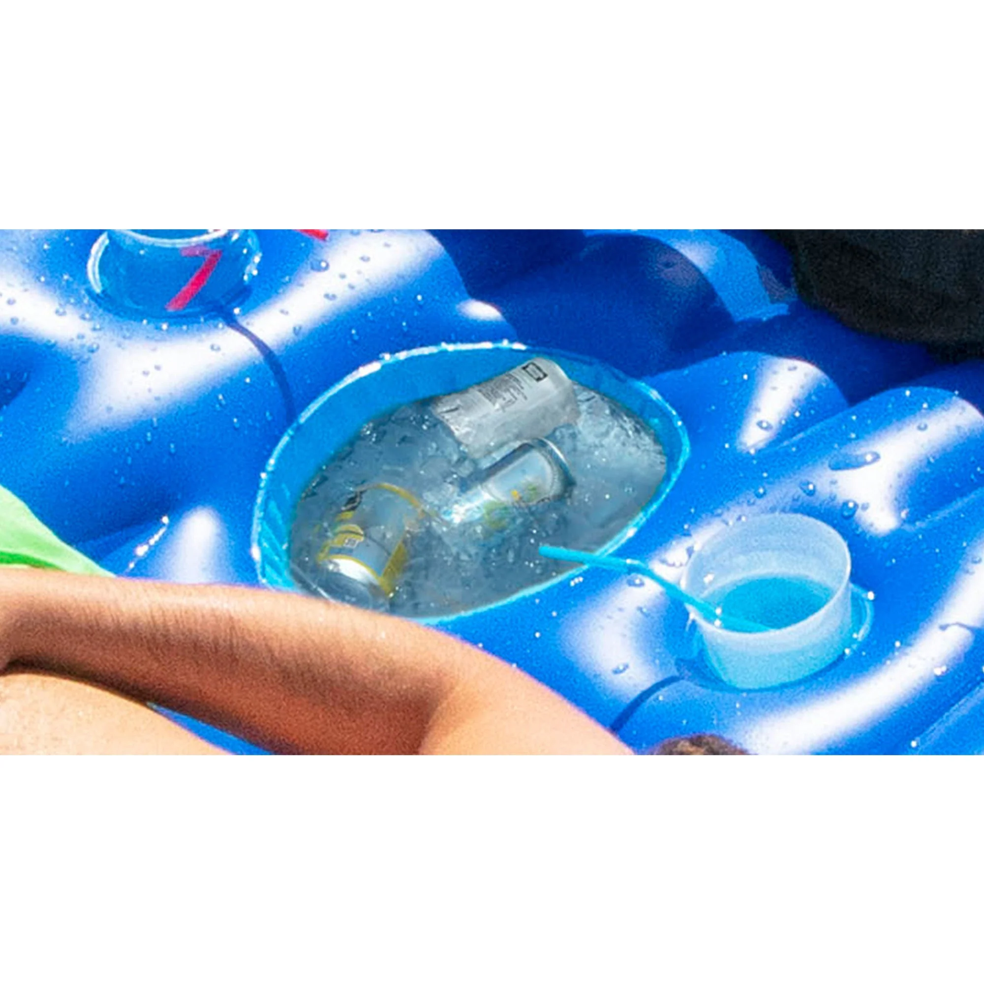 Swimline 16141SF Swimming Pool Inflatable Durable Floating 2 Person Air Mattress - Image 8
