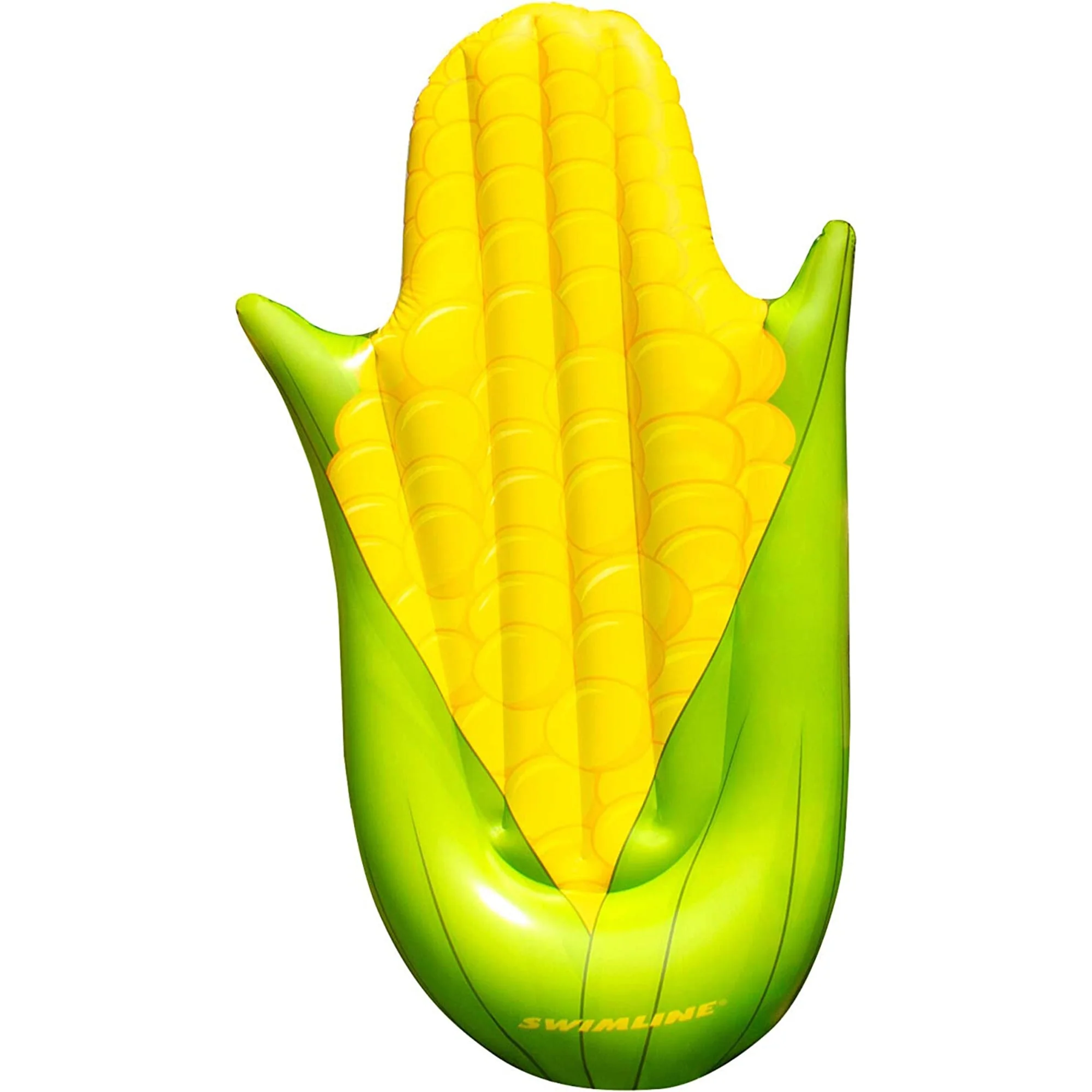 Swimline 90680M Giant 74" Inflatable Corn on the Cob Swimming Pool Float Lounger