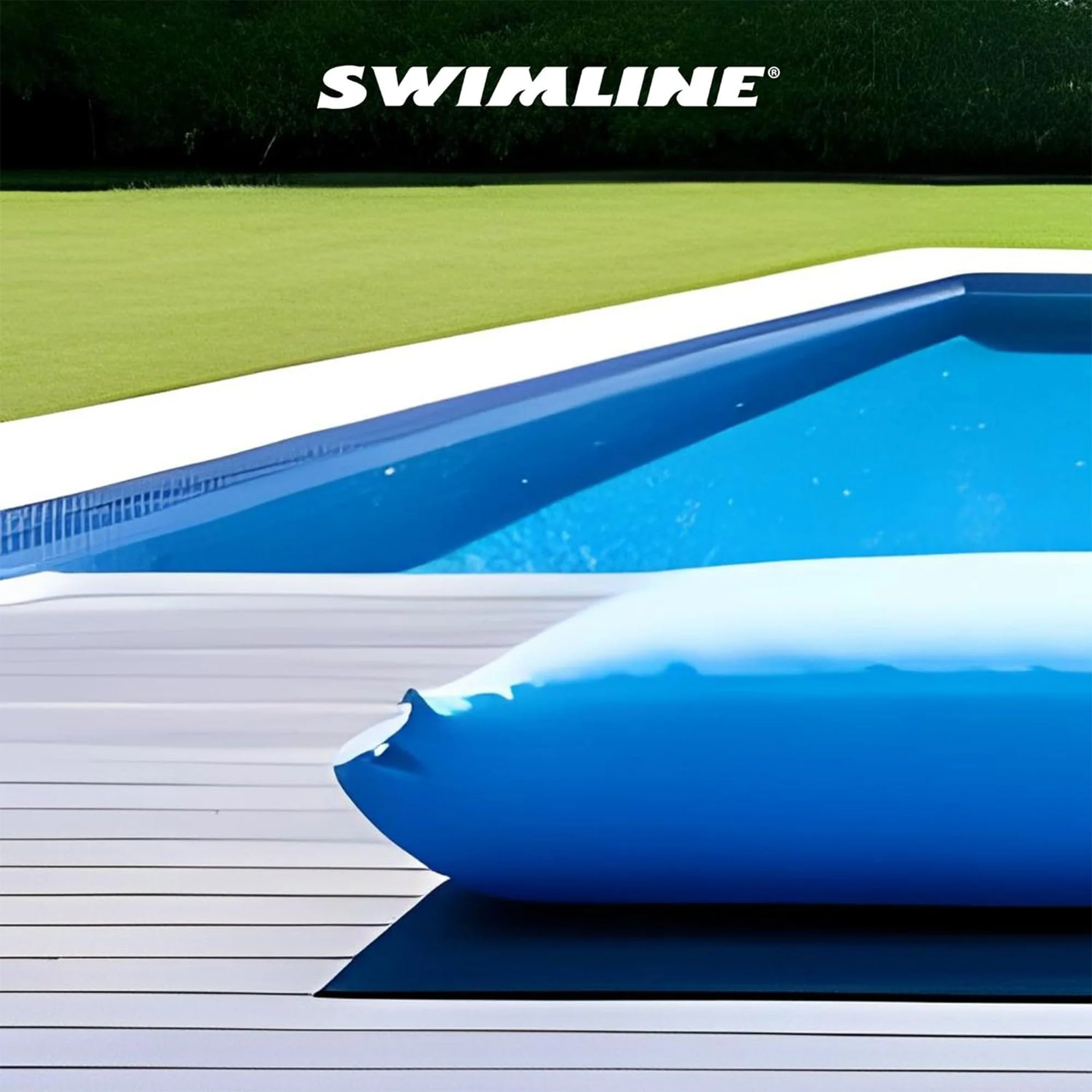 Swimline Above Ground Swimming Pool Winterizing Closing 4 x 8 Foot Air Pillow - Image 8
