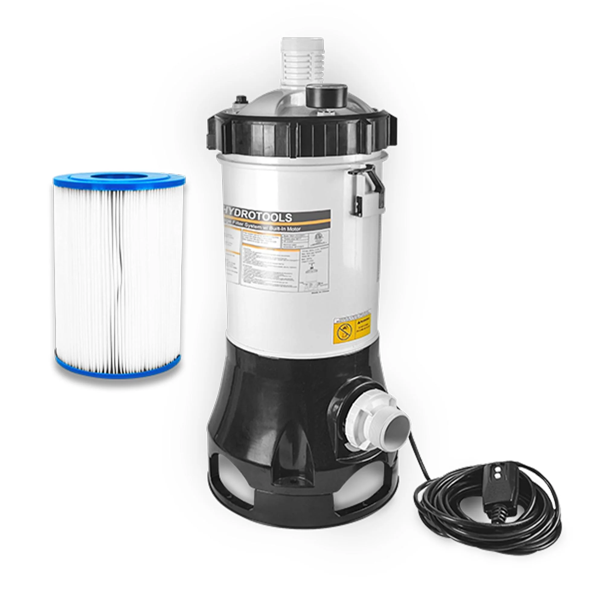 Swimline Cartridge Pool Filtration with Pump Built In Housing Complete System - Image 9