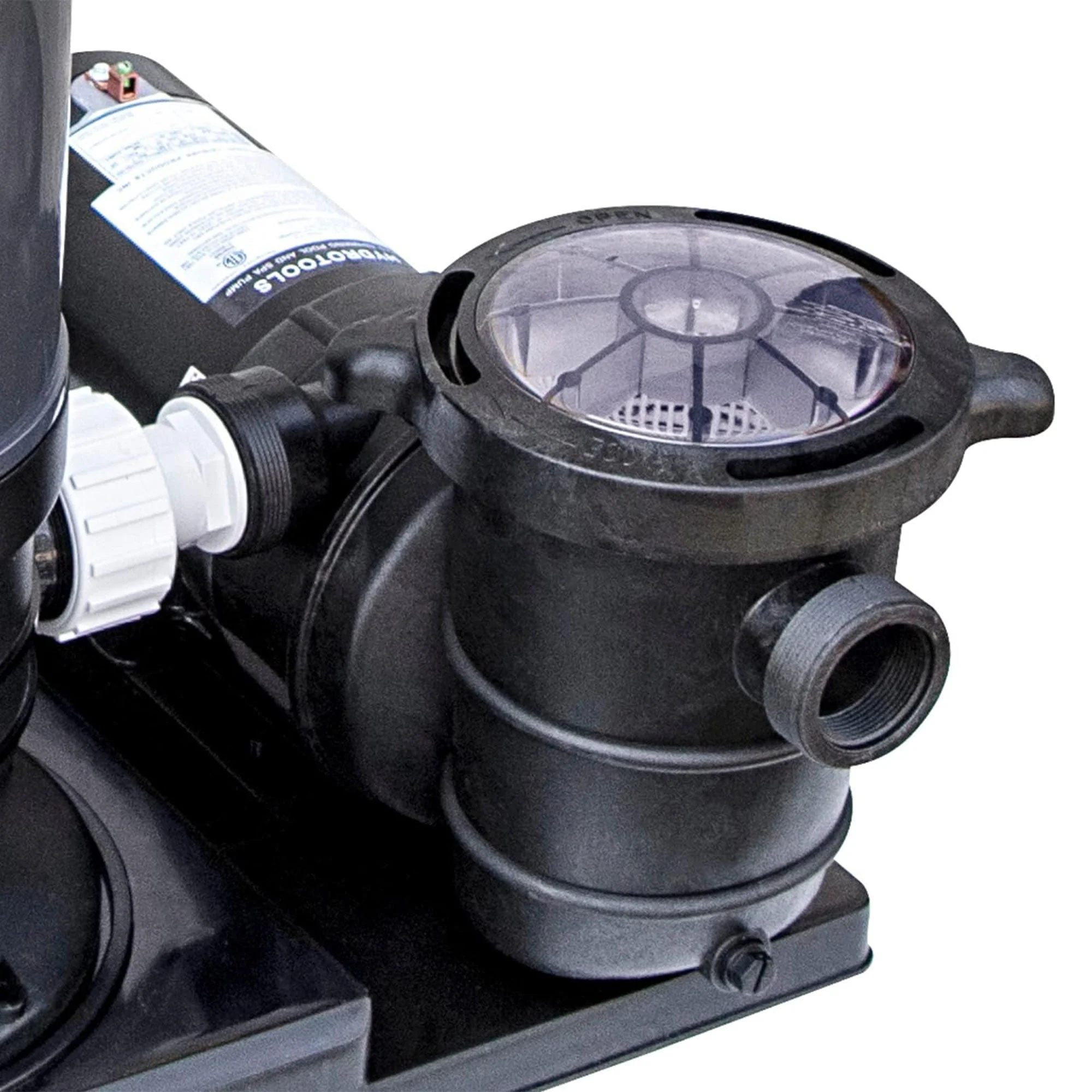 Swimline HydroTools Hydro Flo 1.0 HP 5280 GPH 3450 RPM Horizontal Discharge Pump - Image 11