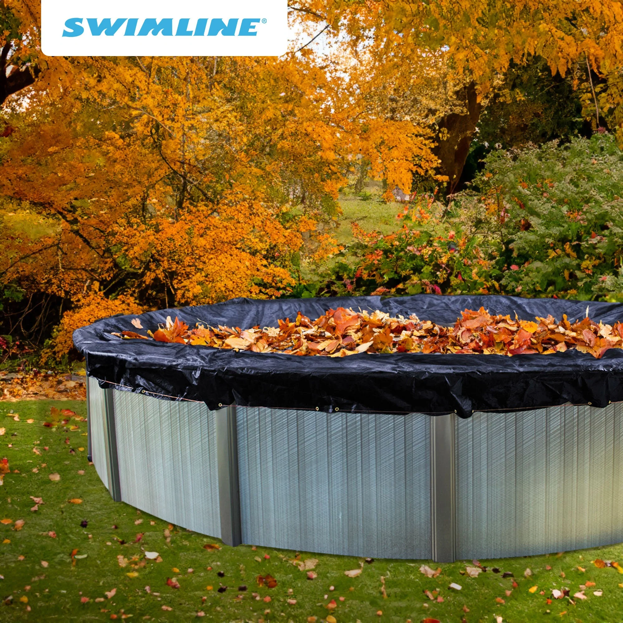 Swimline PCO834 30' Round Above Ground Winter Swimming Cover (Pool Cover Only) - Image 4