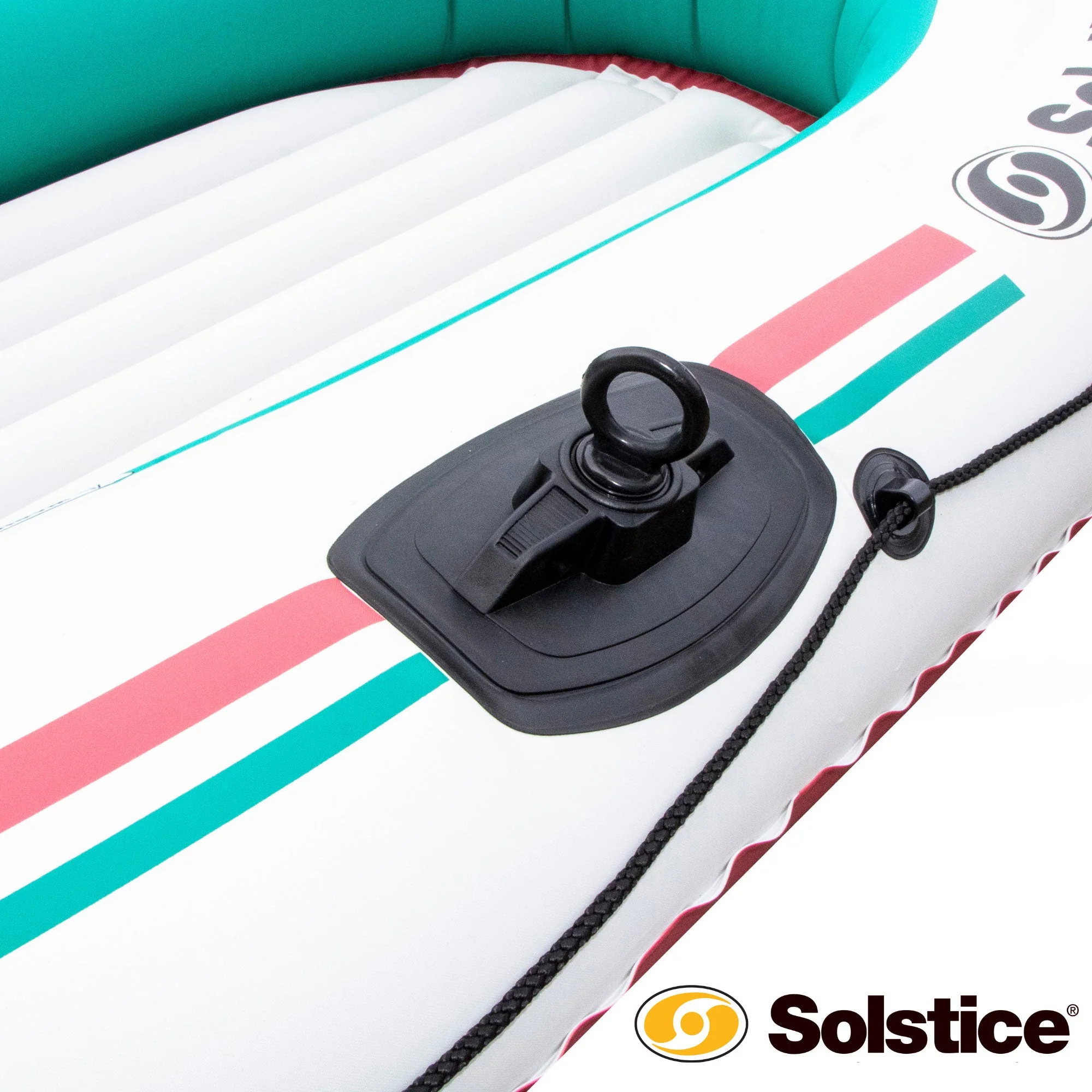 Swimline Solstice 30400 Voyager Inflatable 4 Person Fishing Leisure Boat Raft - Image 4