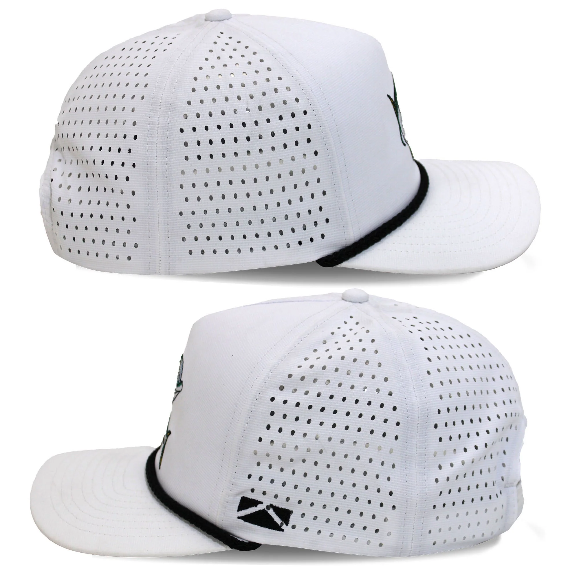 TARPOON 5-Panel Perforated Performance Rope Cap - Image 4