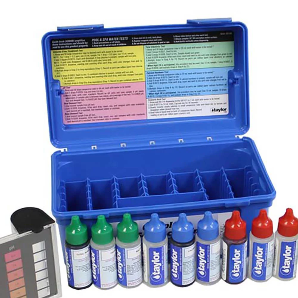 Taylor 2000 Service Complete Test & Salt Water Drop Swimming Pool Spa Test Kits - Image 4