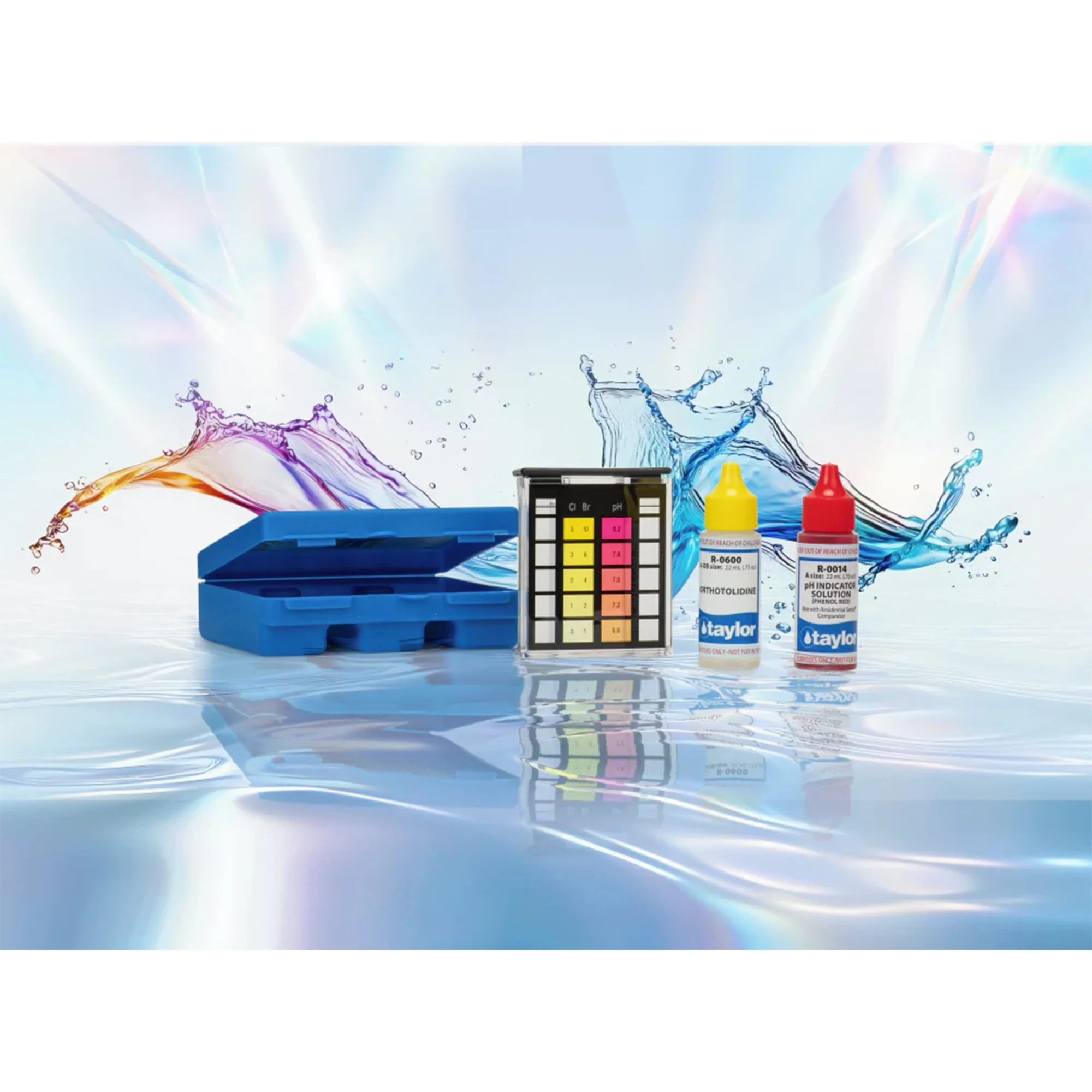 Taylor K-1000 Basic Residential OT DPD Swimming Pool & Spa Test Kit 3-Way K1000 - Image 4