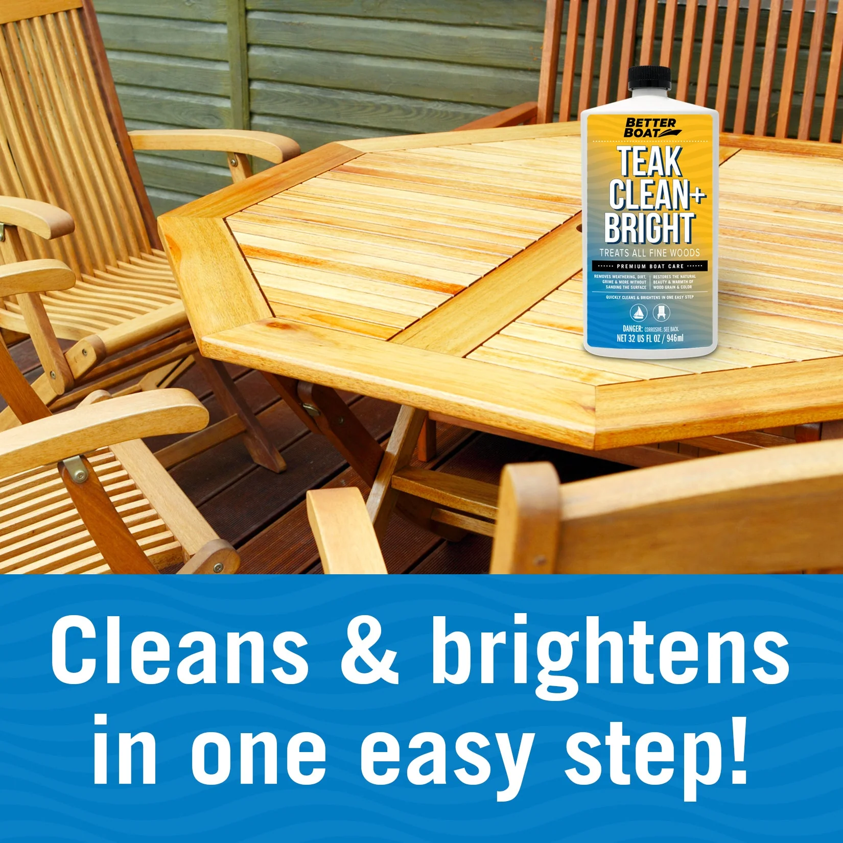 Teak Cleaner and Brightener - Image 2