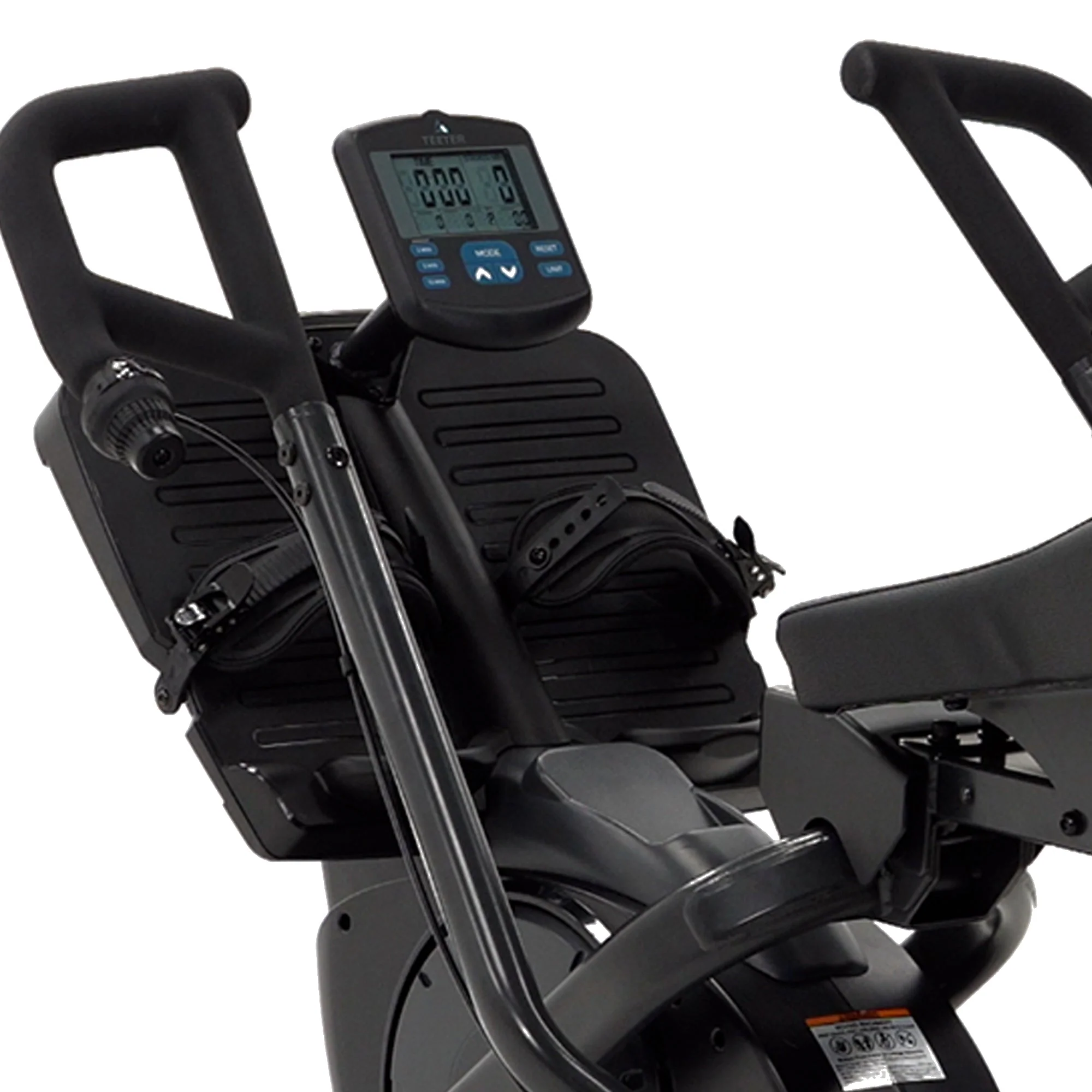 TEETER Power10 Elliptical Rower Magnetic Resistance Workout Machine w/ Bluetooth - Image 9