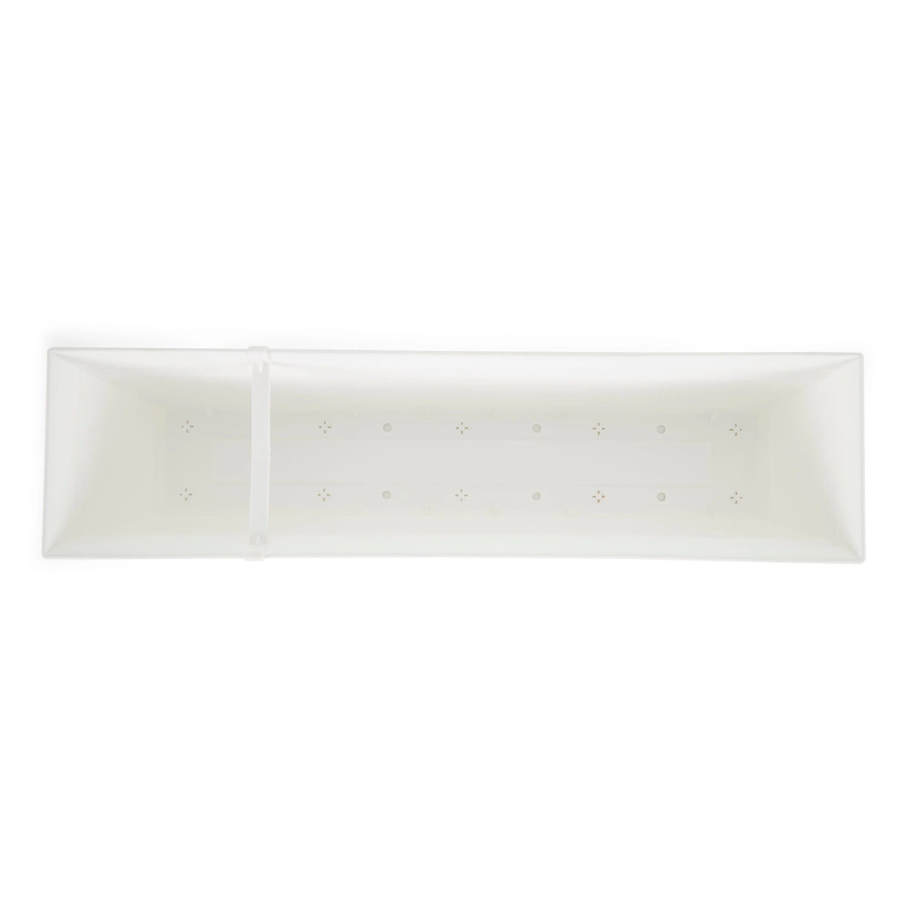 The HC Companies 30 Inch Eclipse Window Flower Box with Removable Saucer, White - Image 7