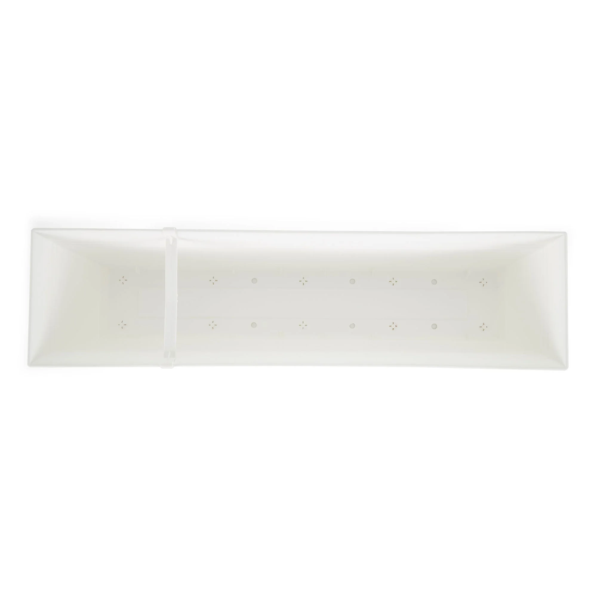 The HC Companies 30 Inch Window Flower Box with Removable Saucer, White (6 Pack) - Image 6